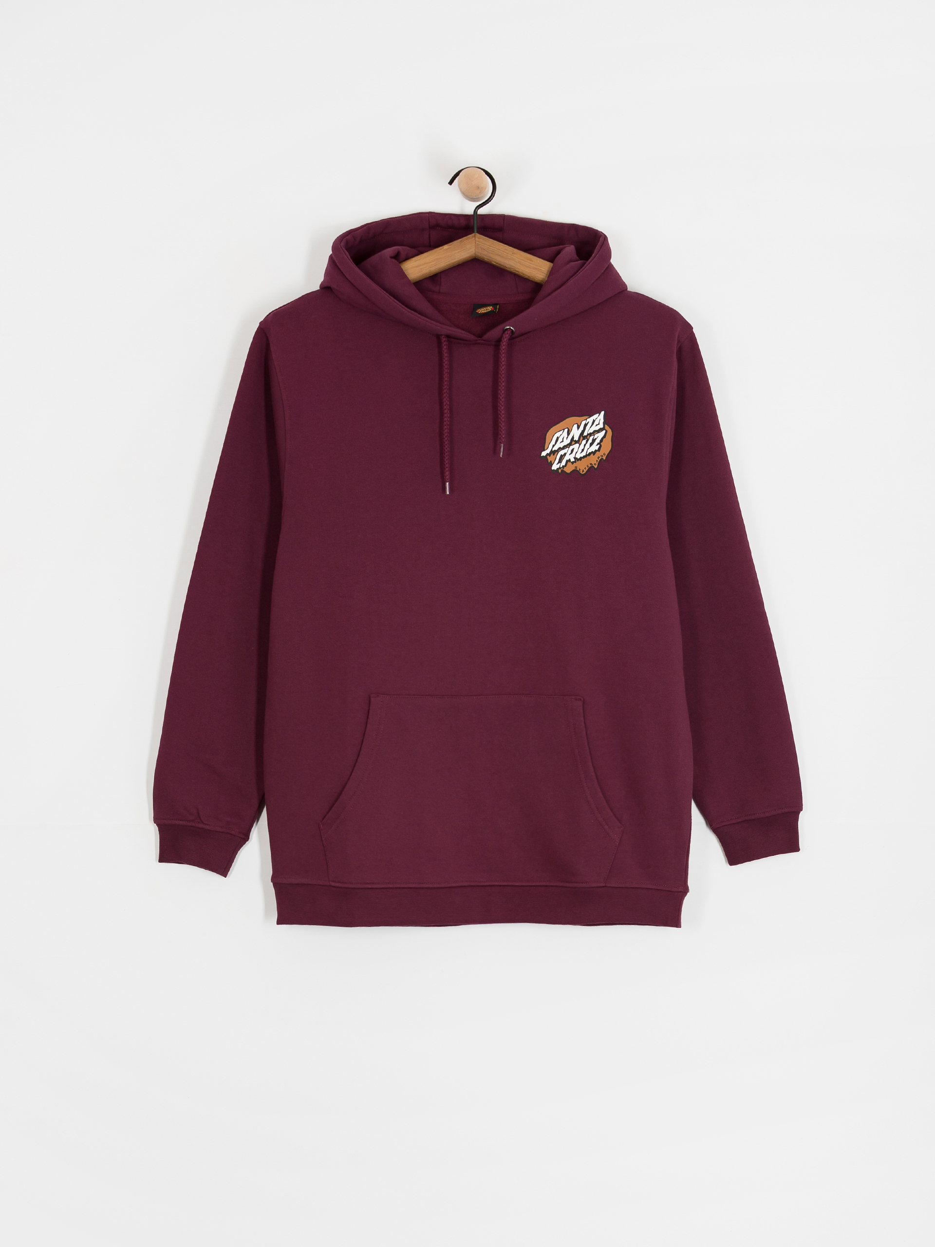 Santa Cruz Sweatshirt Slime Scream (dark cherry)