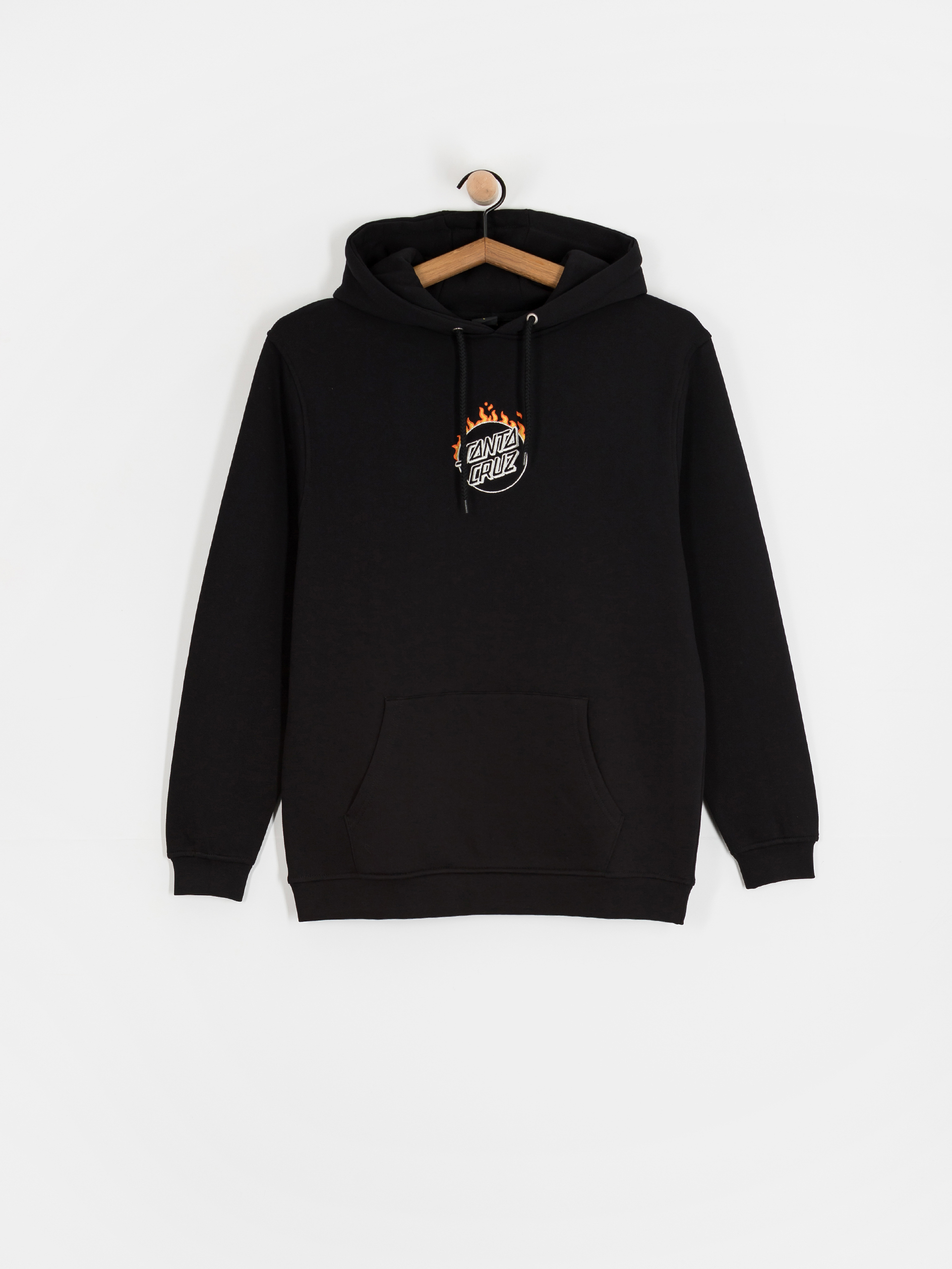 Santa Cruz Sweatshirt Burnt Opus Front (black)