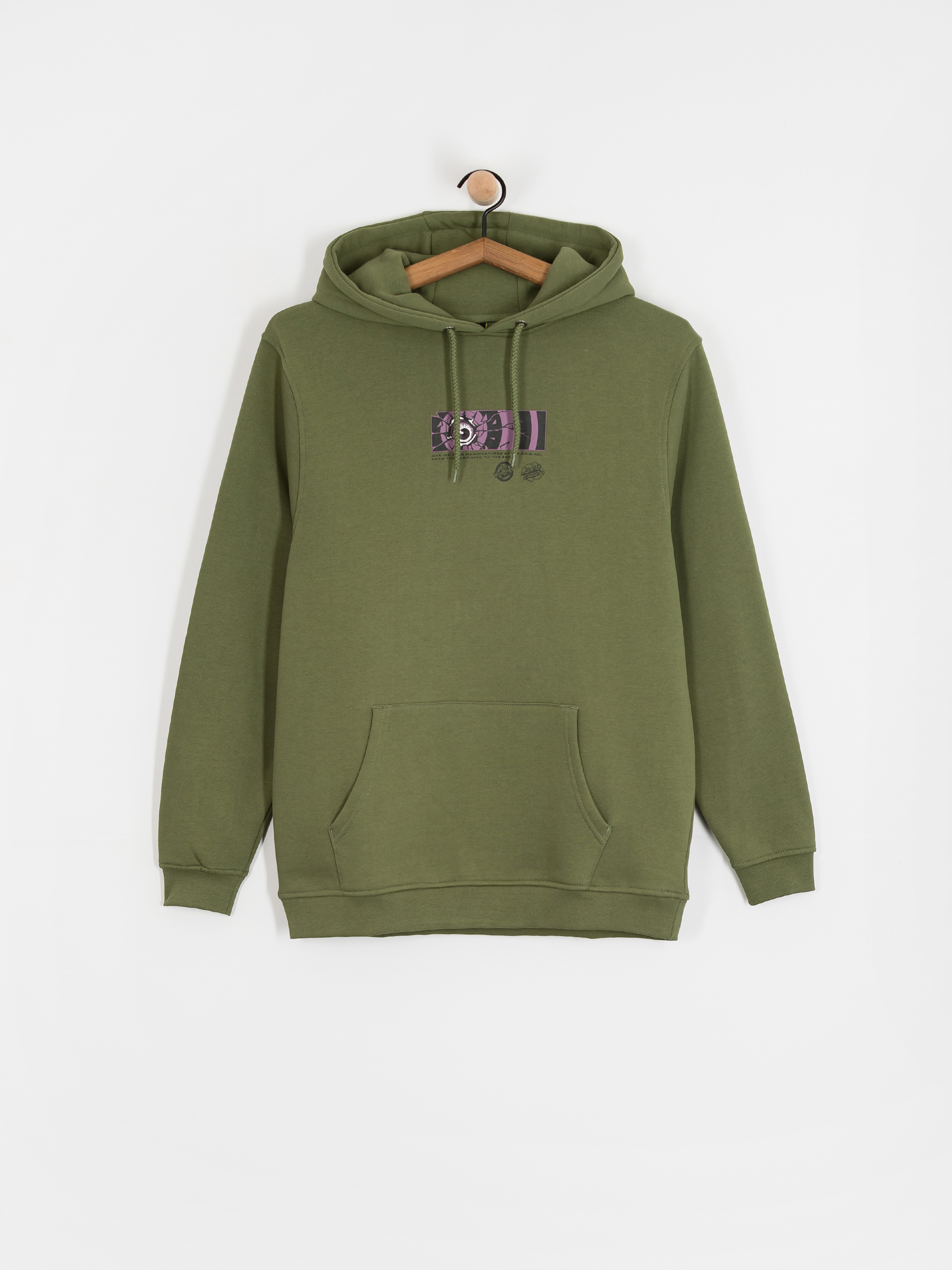 Santa Cruz Sweatshirt Roskopp Dissect Strip (dark moss)