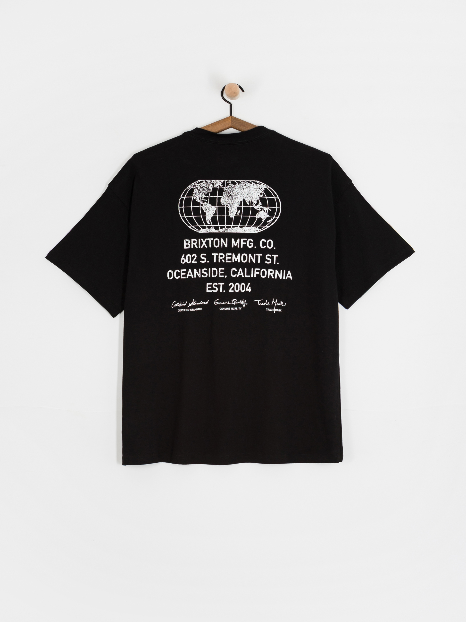 Brixton Union Hw Relaxed T-Shirt (black classic wash)