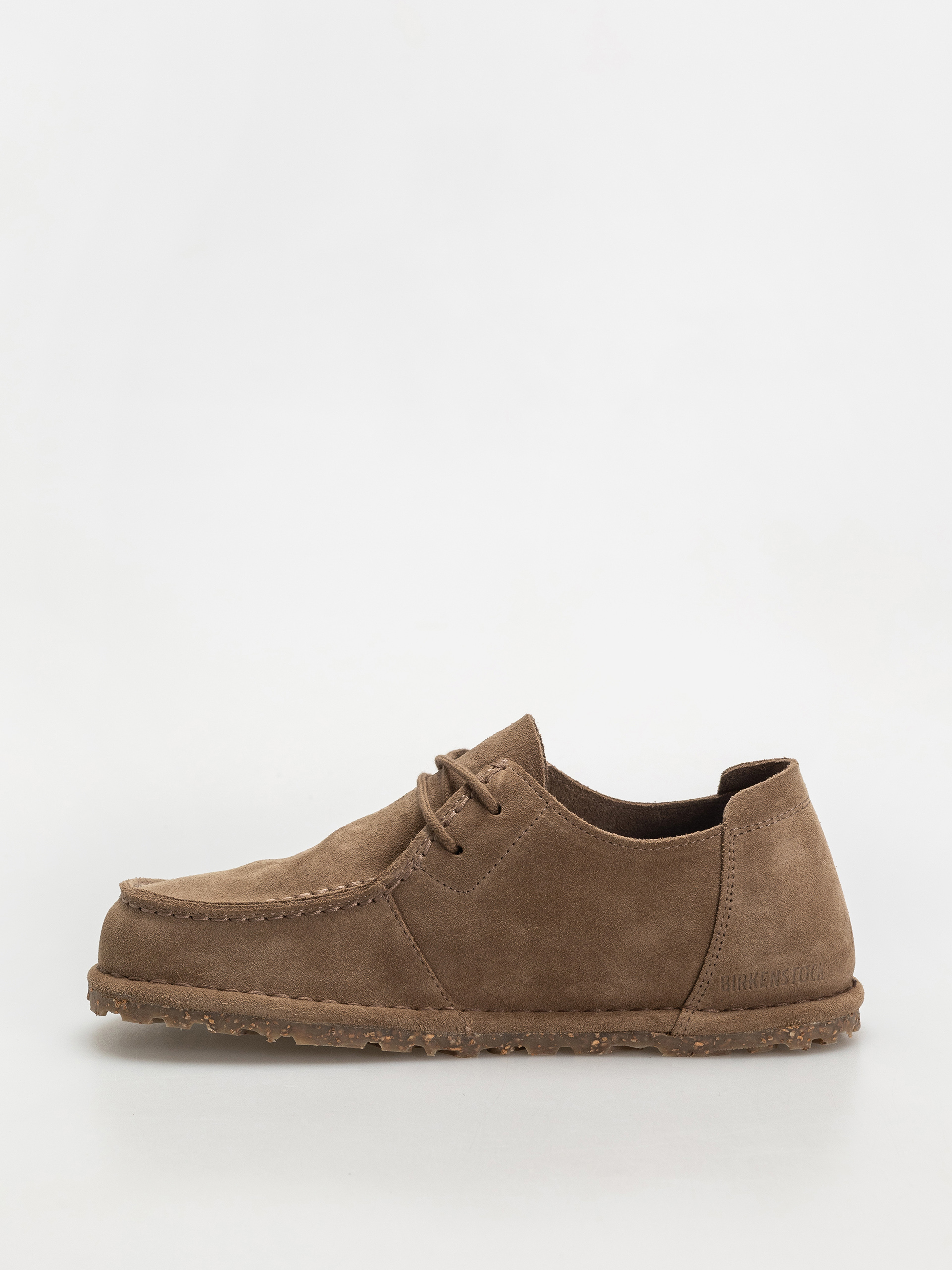 Birkenstock Utti Lace Suede Leather Narrow Wmn Flip-flops (gray taupe)