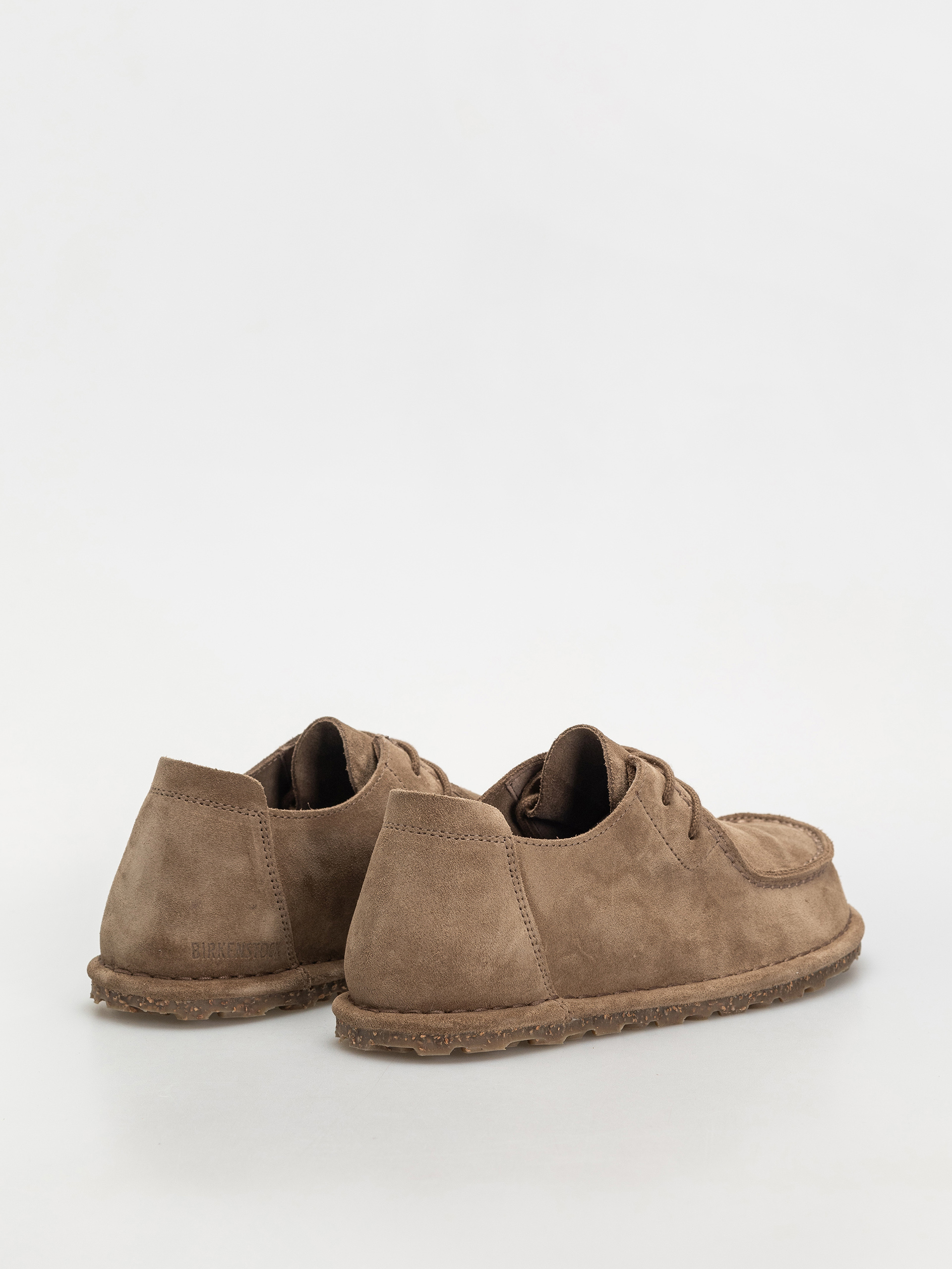 Birkenstock Utti Lace Suede Leather Narrow Wmn Flip-flops (gray taupe)