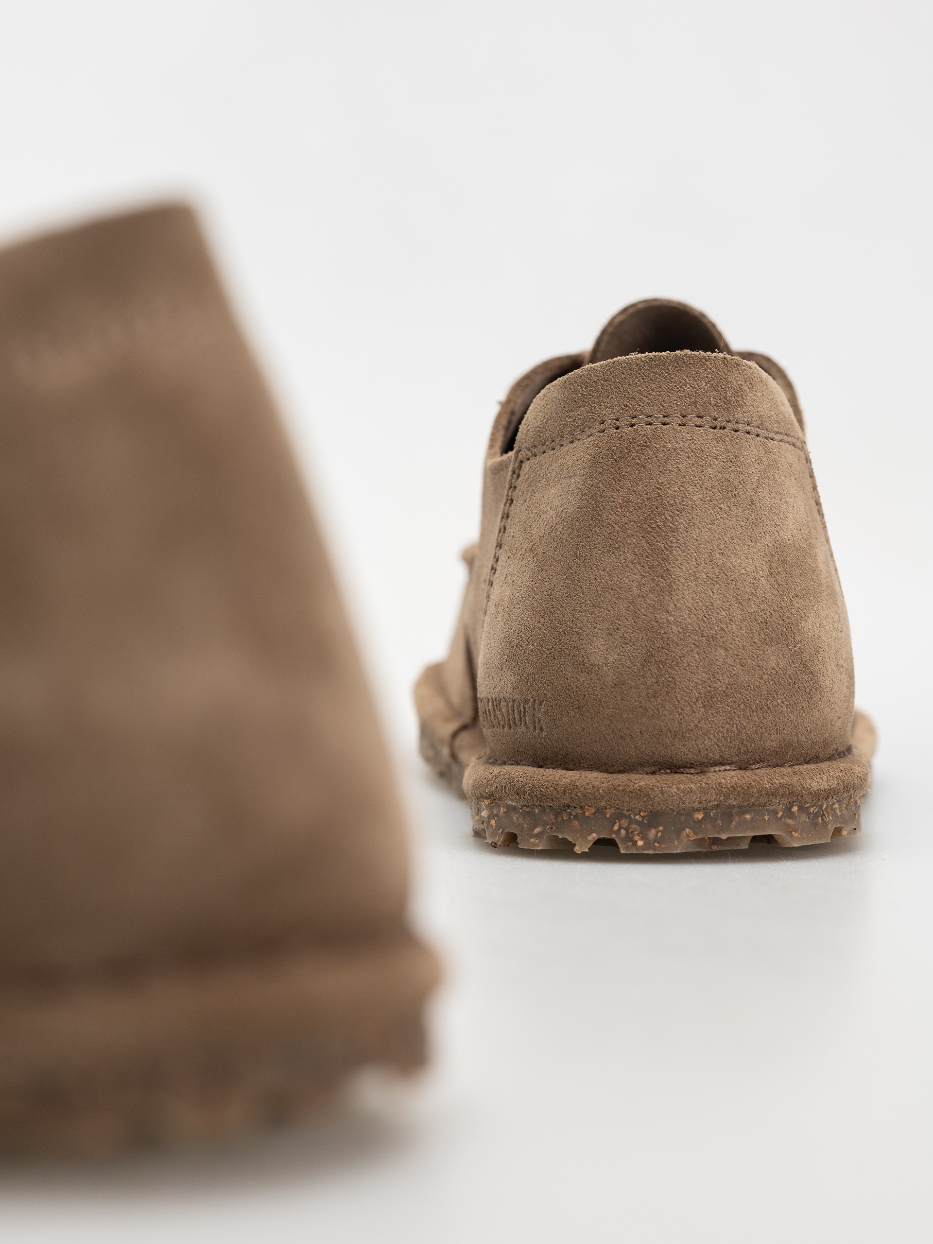 Birkenstock Utti Lace Suede Leather Narrow Wmn Flip-flops (gray taupe)