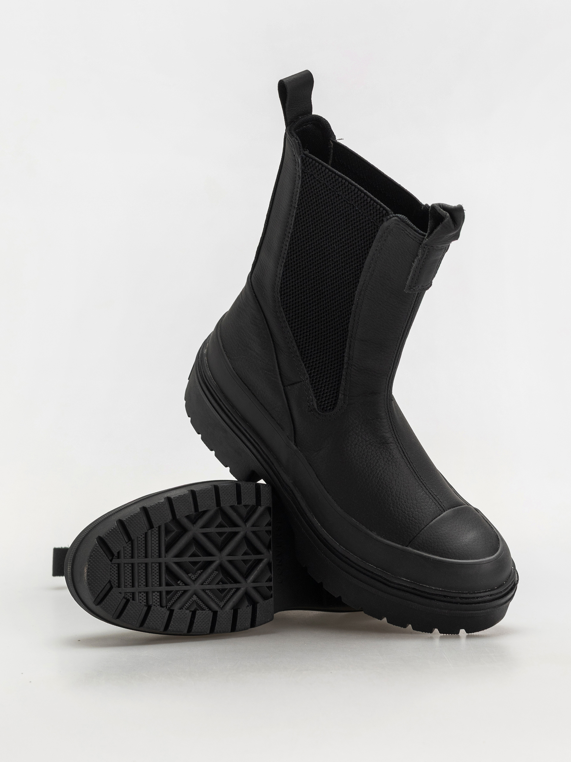 Converse Chuck Taylor All Star Lugged Heel Chelsea Wmn Shoes (black)