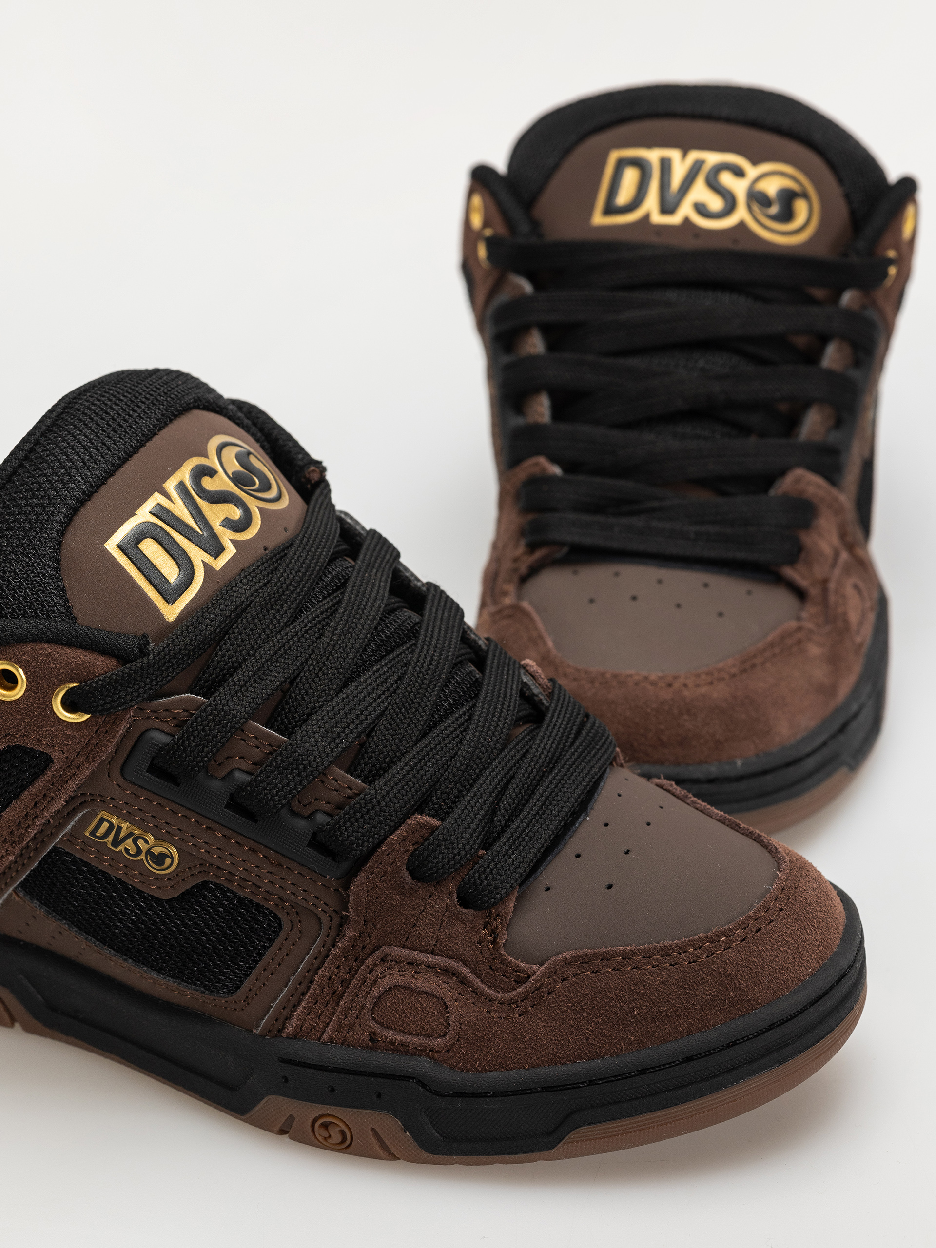DVS Comanche Shoes (brown/blk/gold)