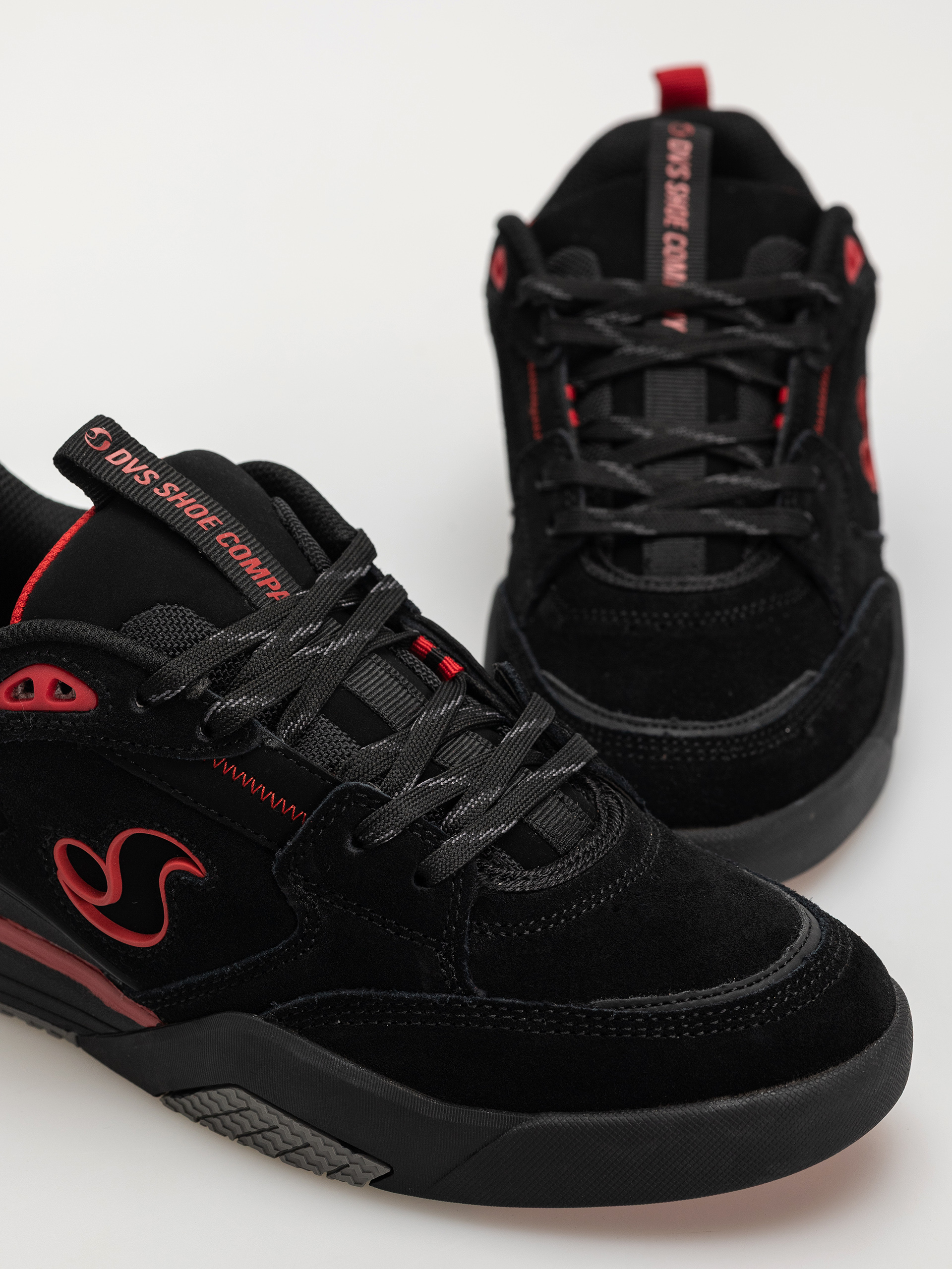 DVS Slot Shoes (blk/blk/red)