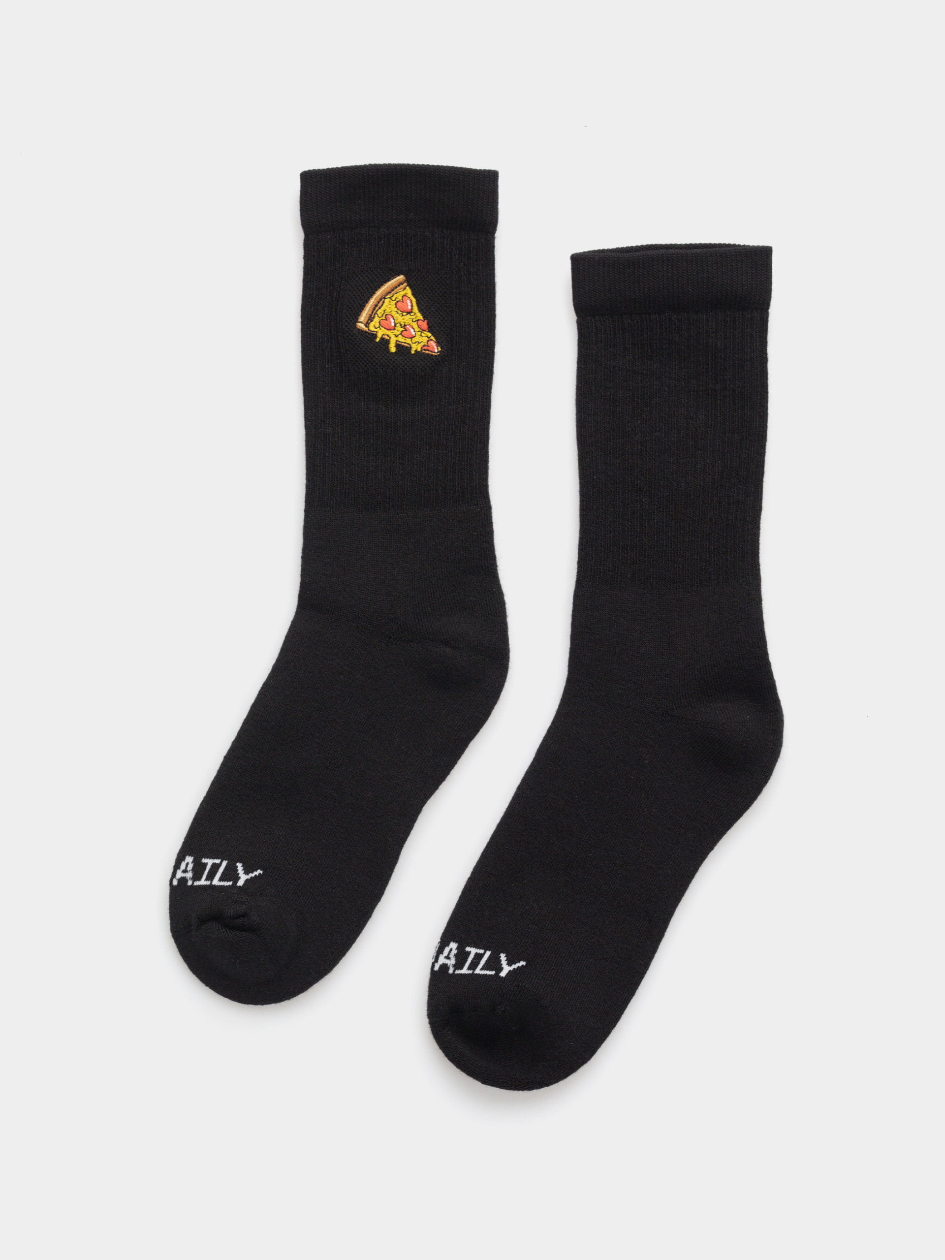 Iriedaily Pizza Loves Socken (black)