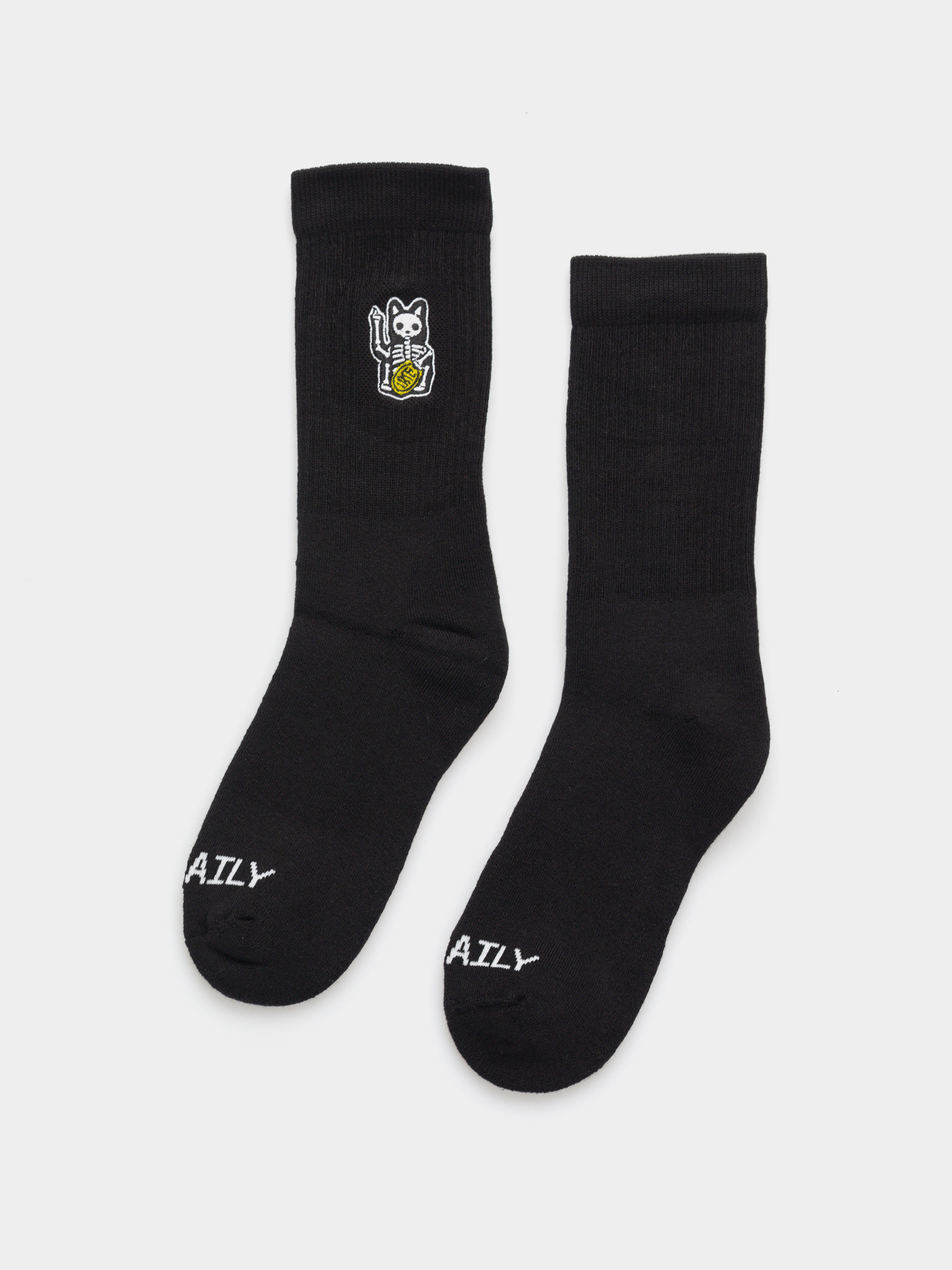Iriedaily Hallow Cats Socks (black)