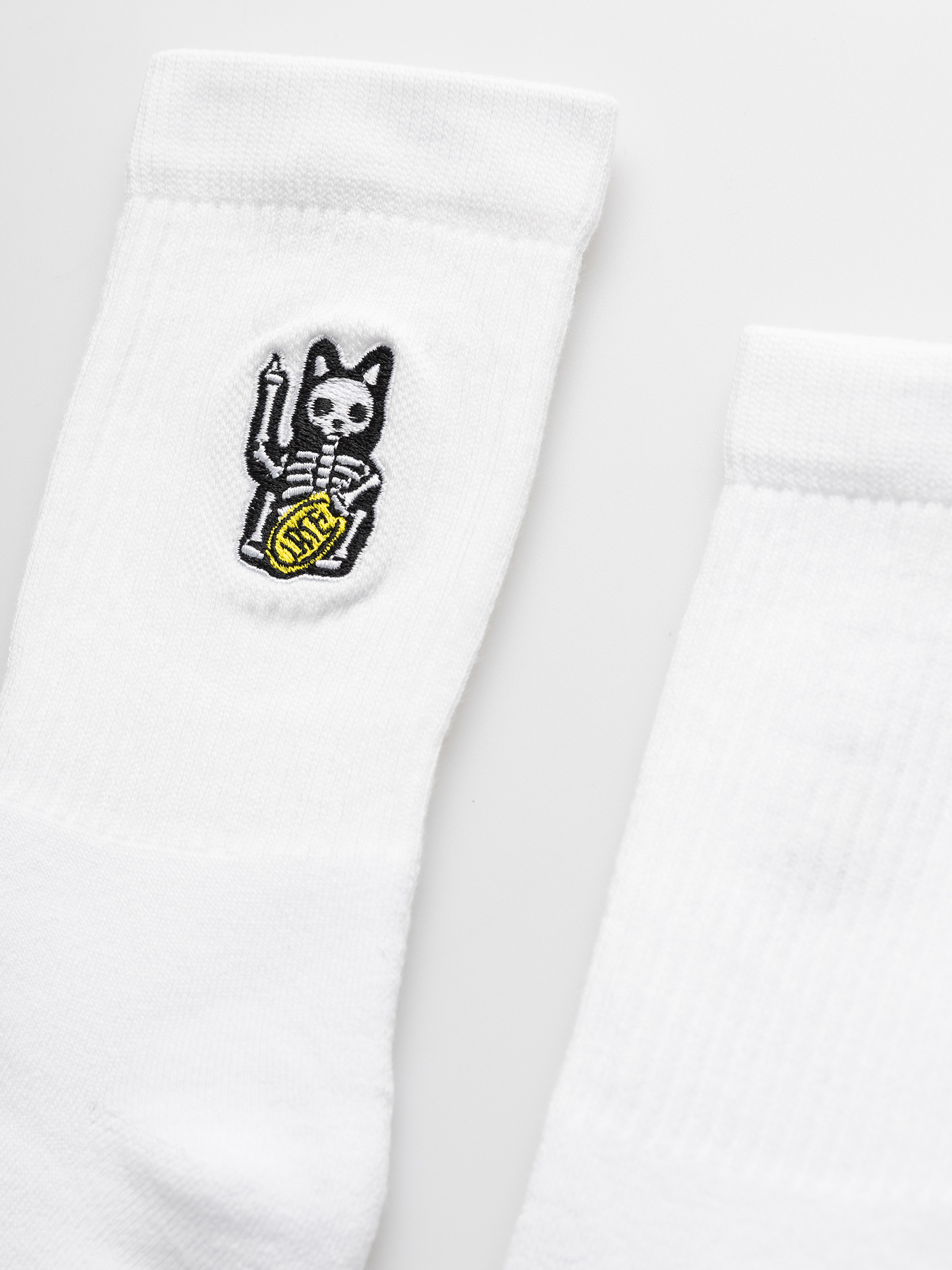 Iriedaily Hallow Cats Socken (white)