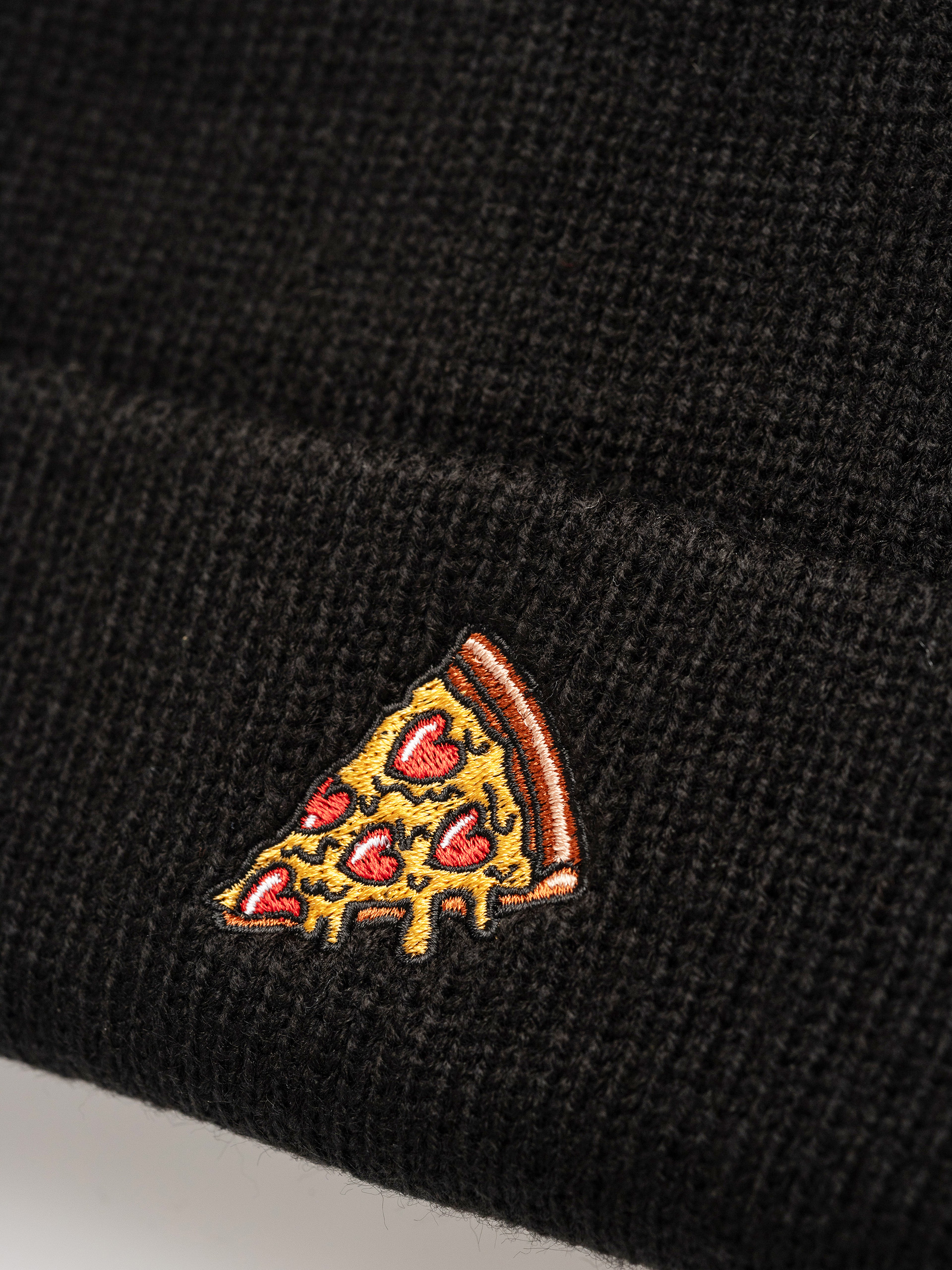 Iriedaily Pizza Love Beanie (black)