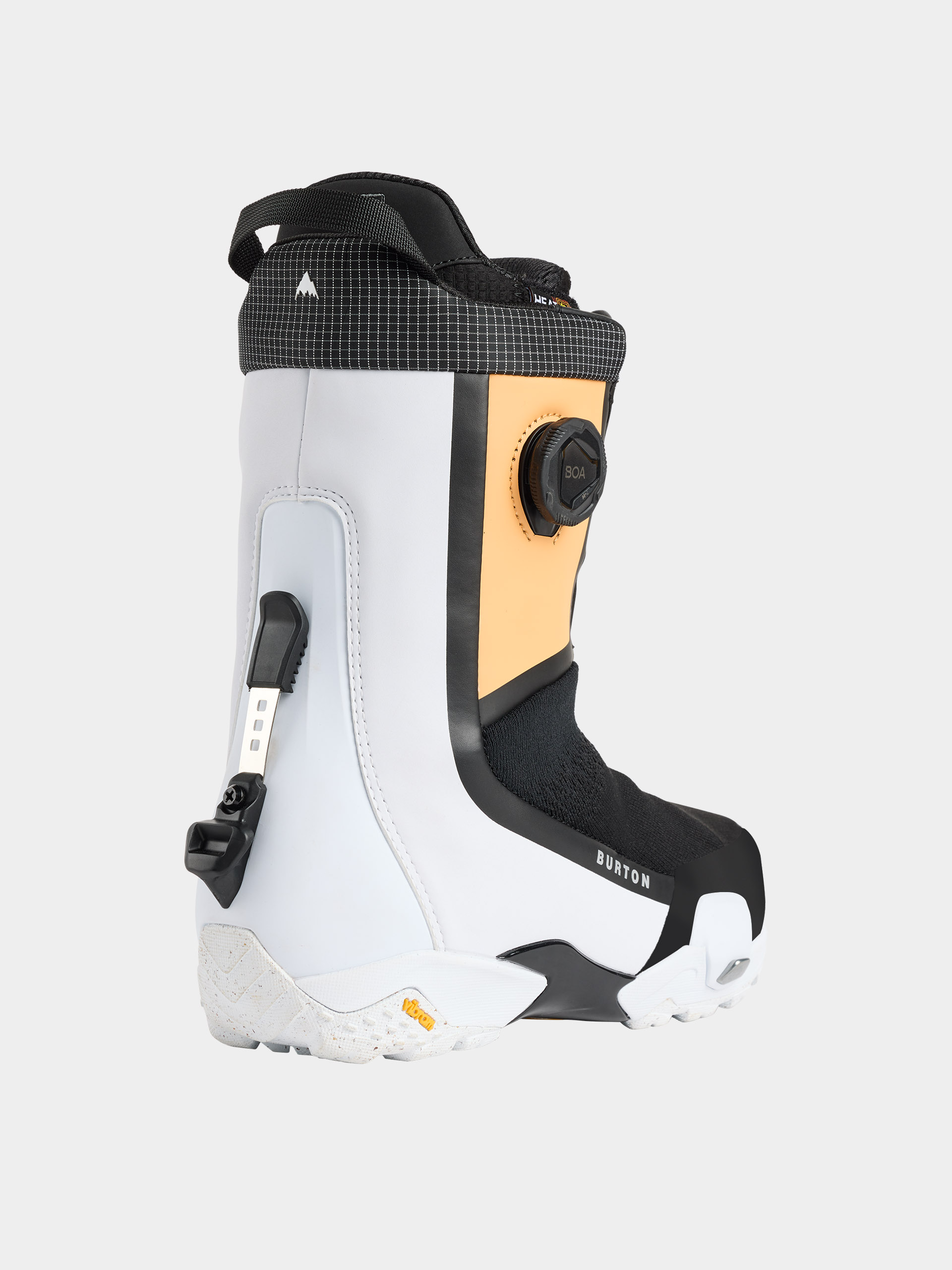 スノーボード Burton Highshot X Pro Step On (White) Burton Snowboard boots Highshot X Step On - white, black, orange