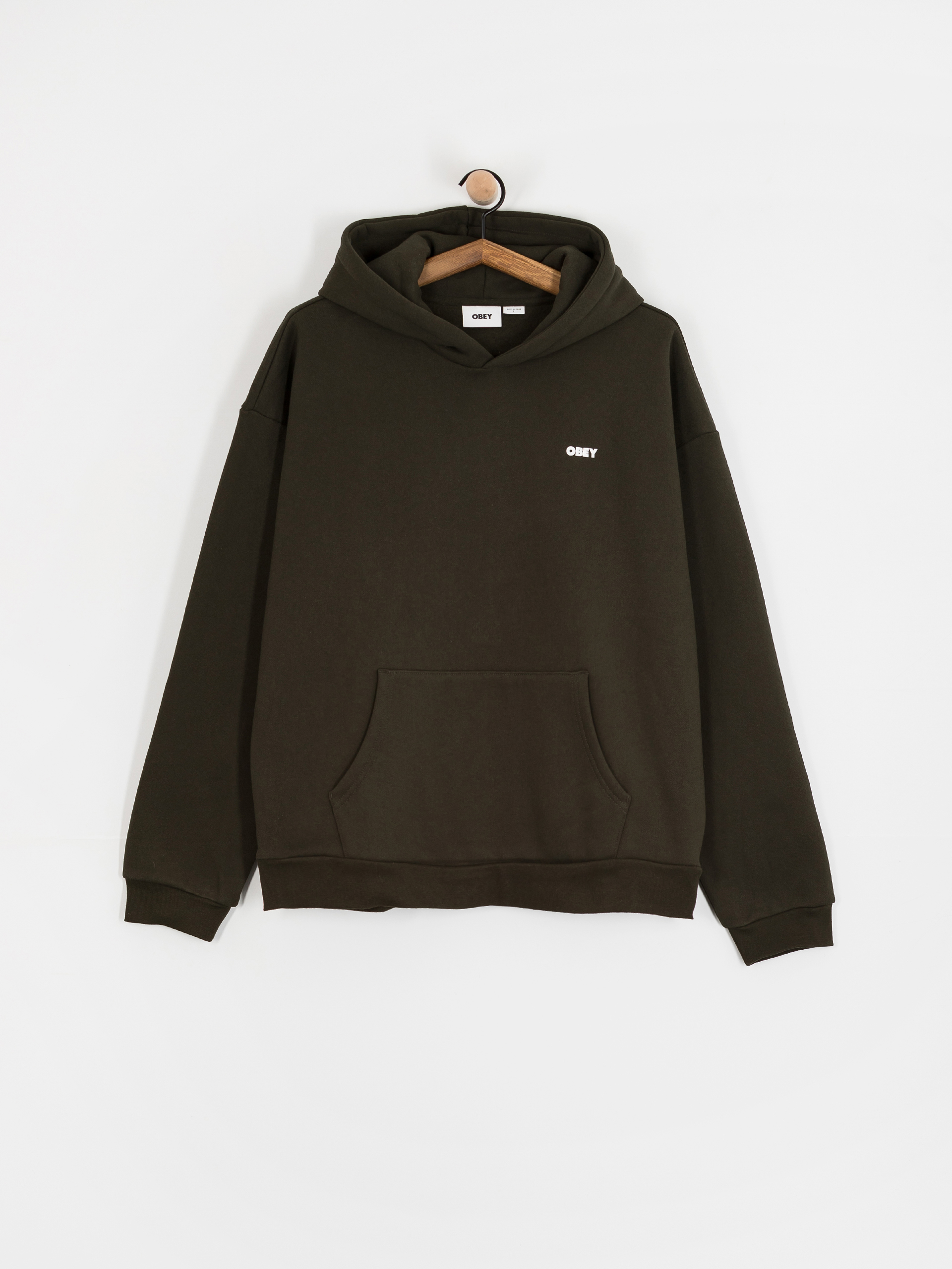 OBEY Bold Icon Extra Heavy HD Hoodie (rosin)