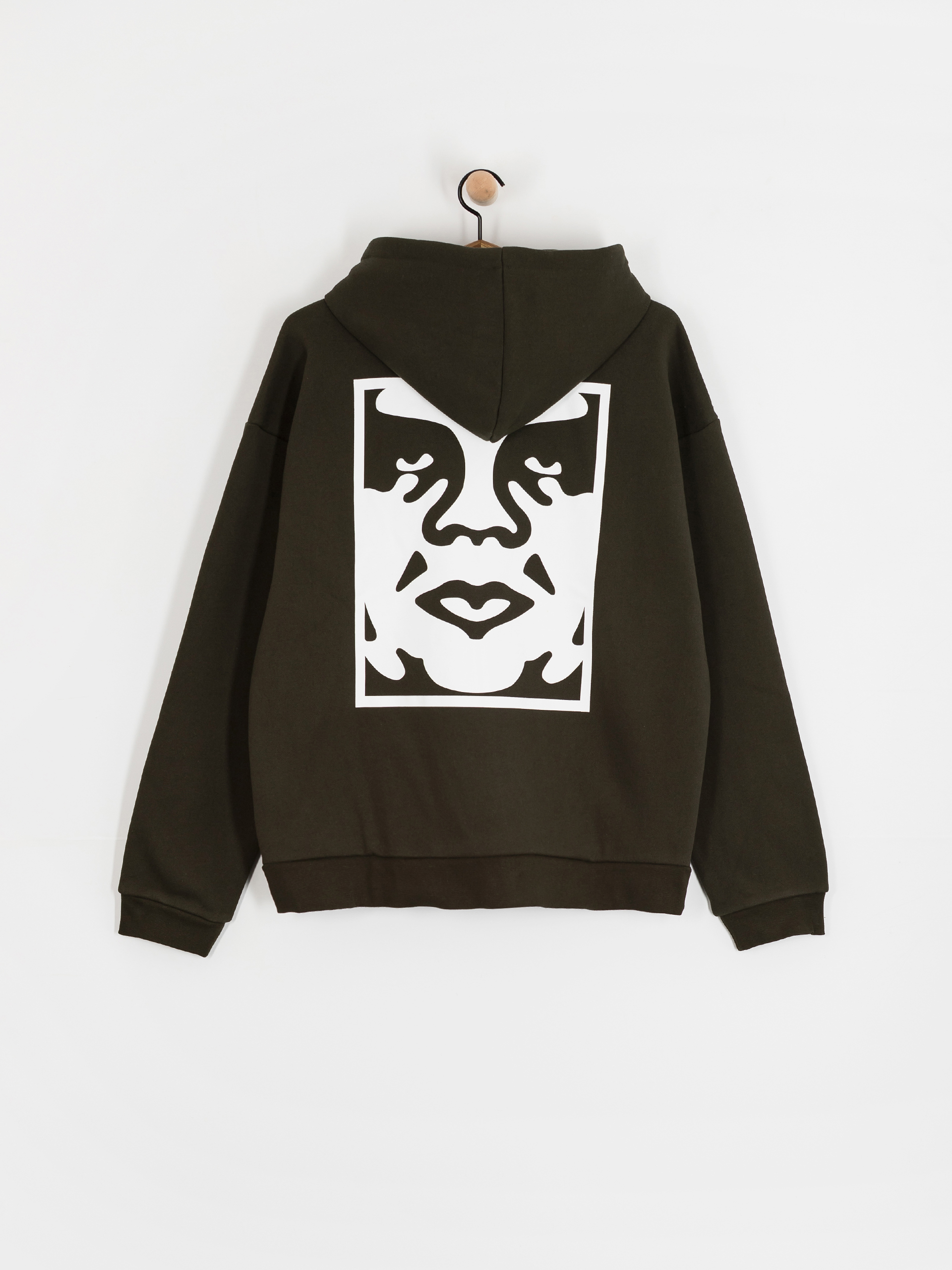 OBEY Bold Icon Extra Heavy HD Hoodie (rosin)