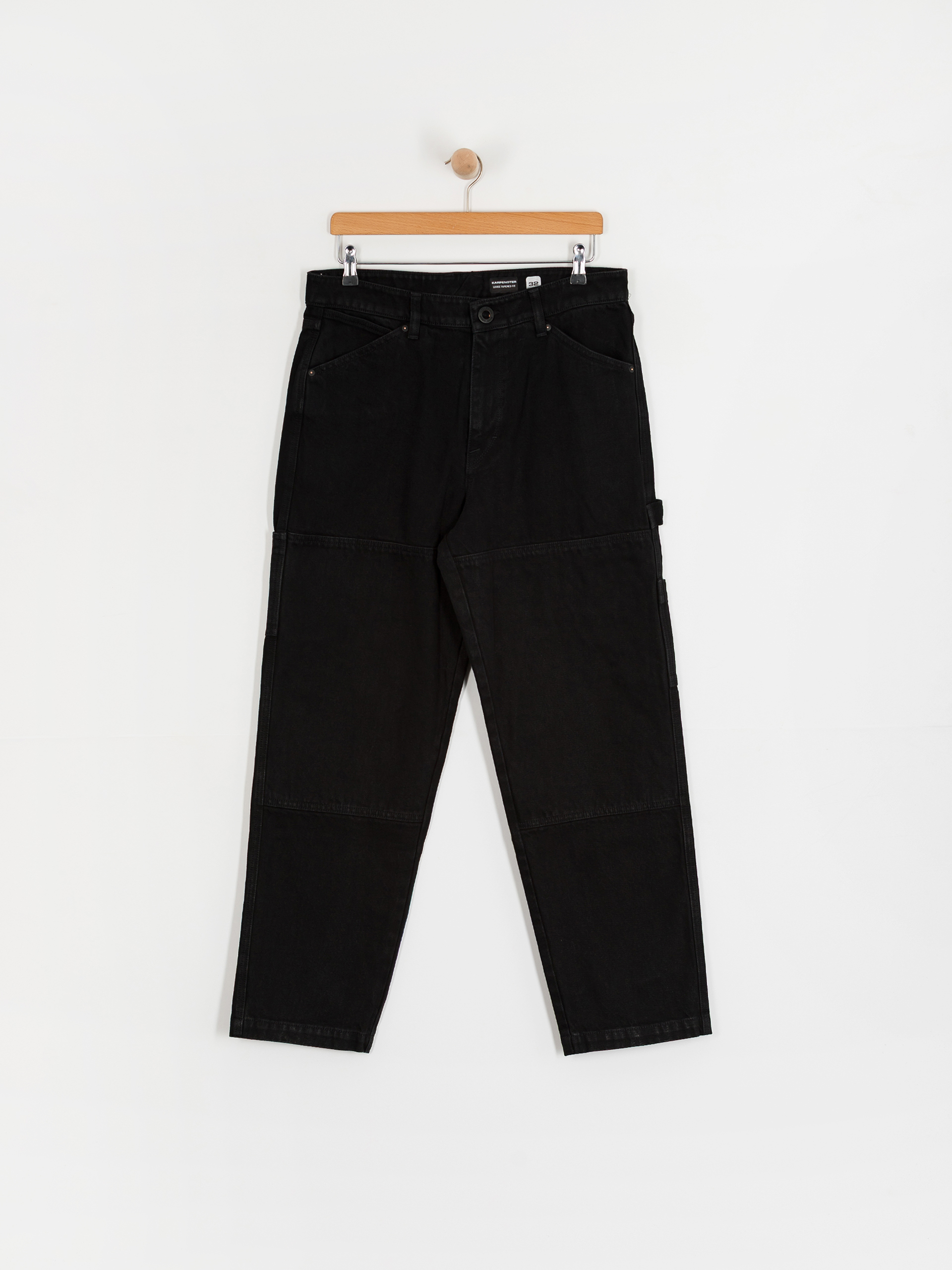Volcom Pants Karpendter Lse Tprd Denim (black)
