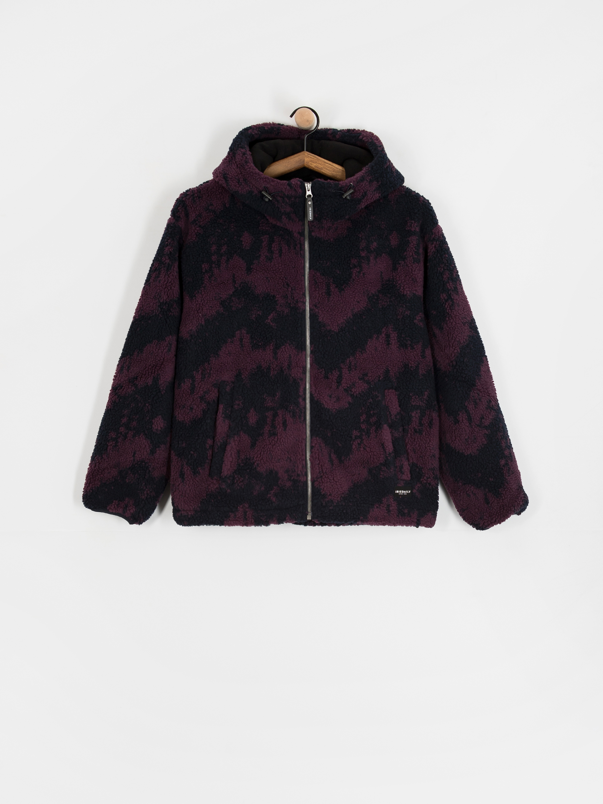 Iriedaily Jacke Pat Teddy Wmn (navy red)