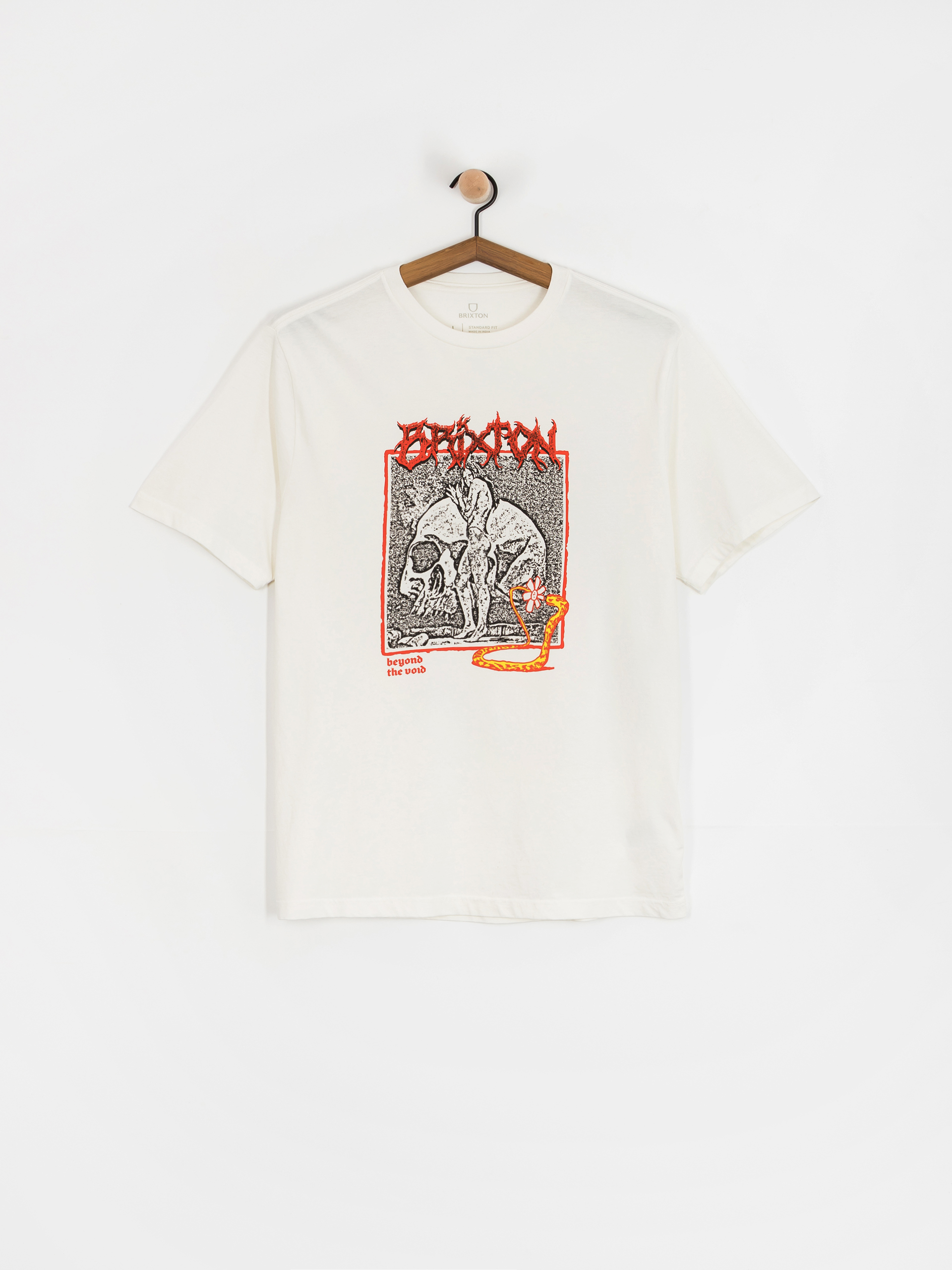 Brixton T-Shirt Void Premium Stt (off white worn wash)