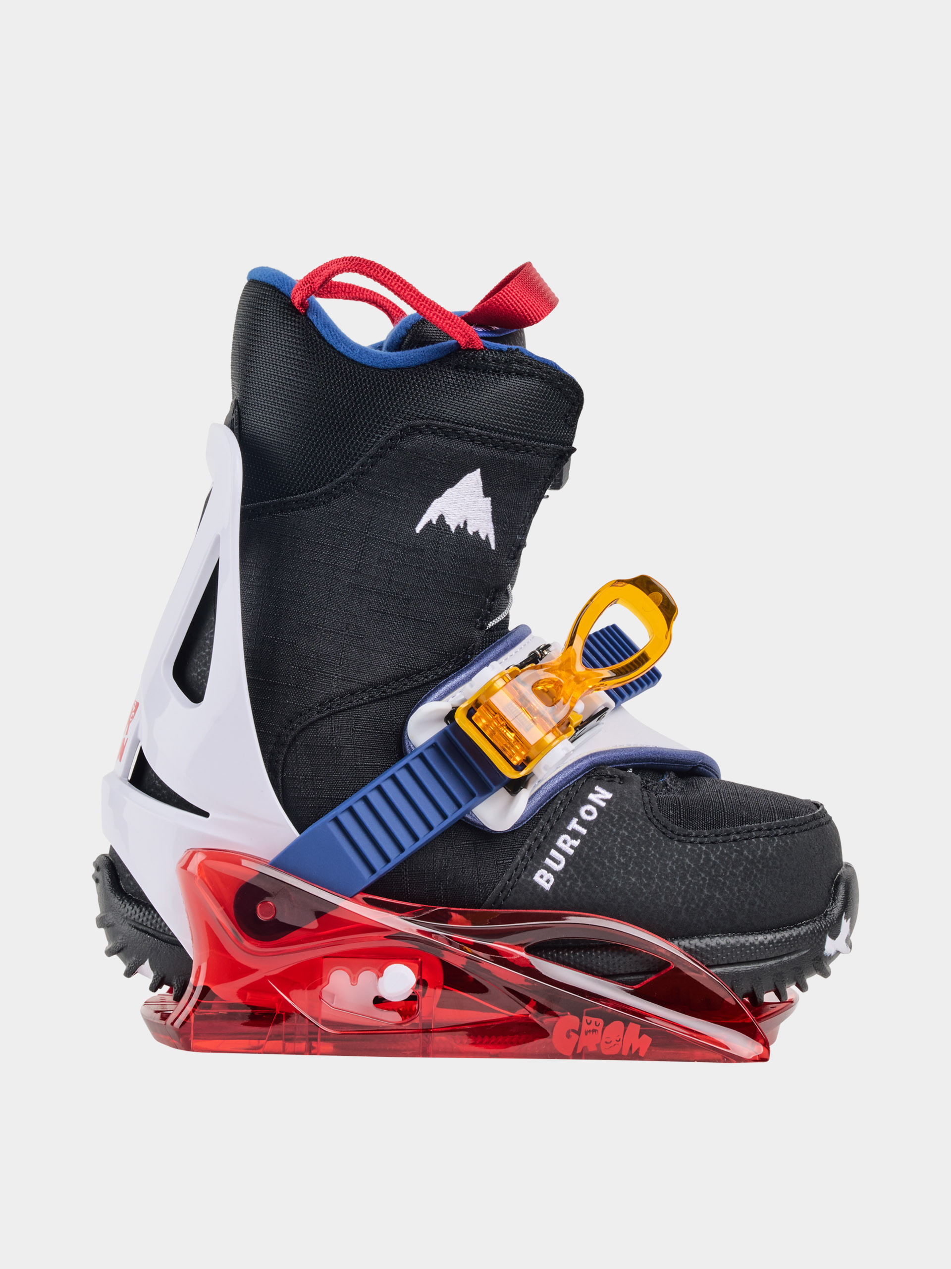 Burton Snowboard bindings Grom Disc JR (red/multi)