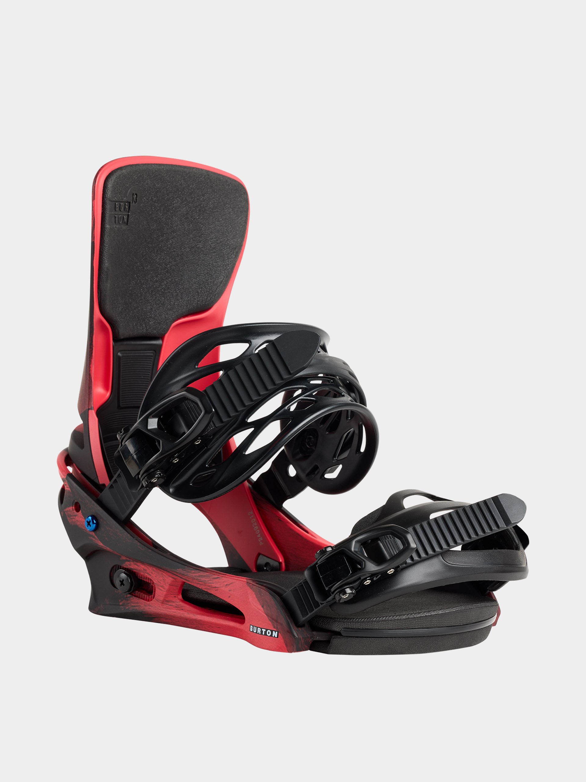 Mens Burton Snowboard bindings Cartel X Reflex (black / red)