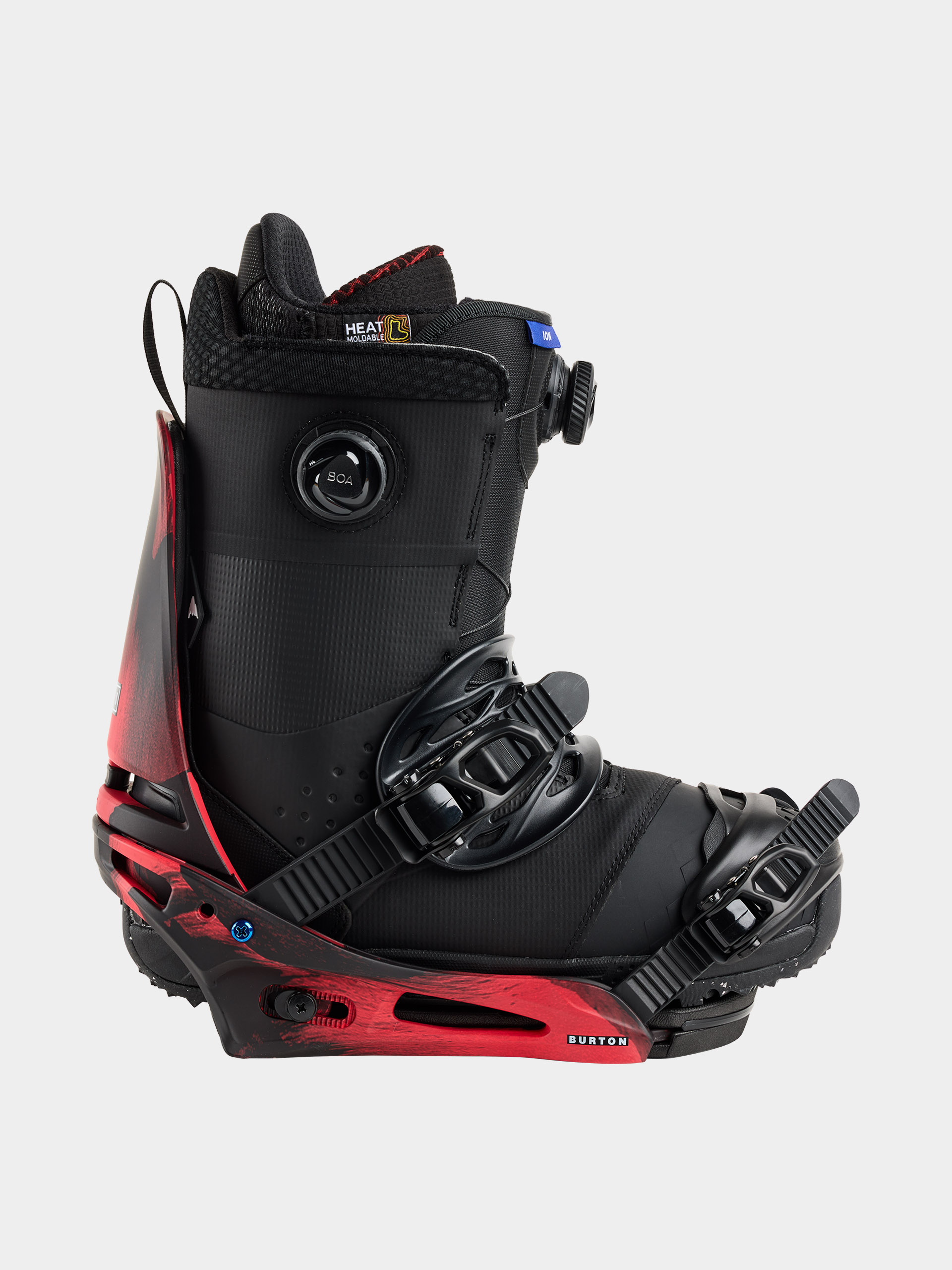 Burton Snowboard bindings Cartel X Reflex - red, black (black / red)