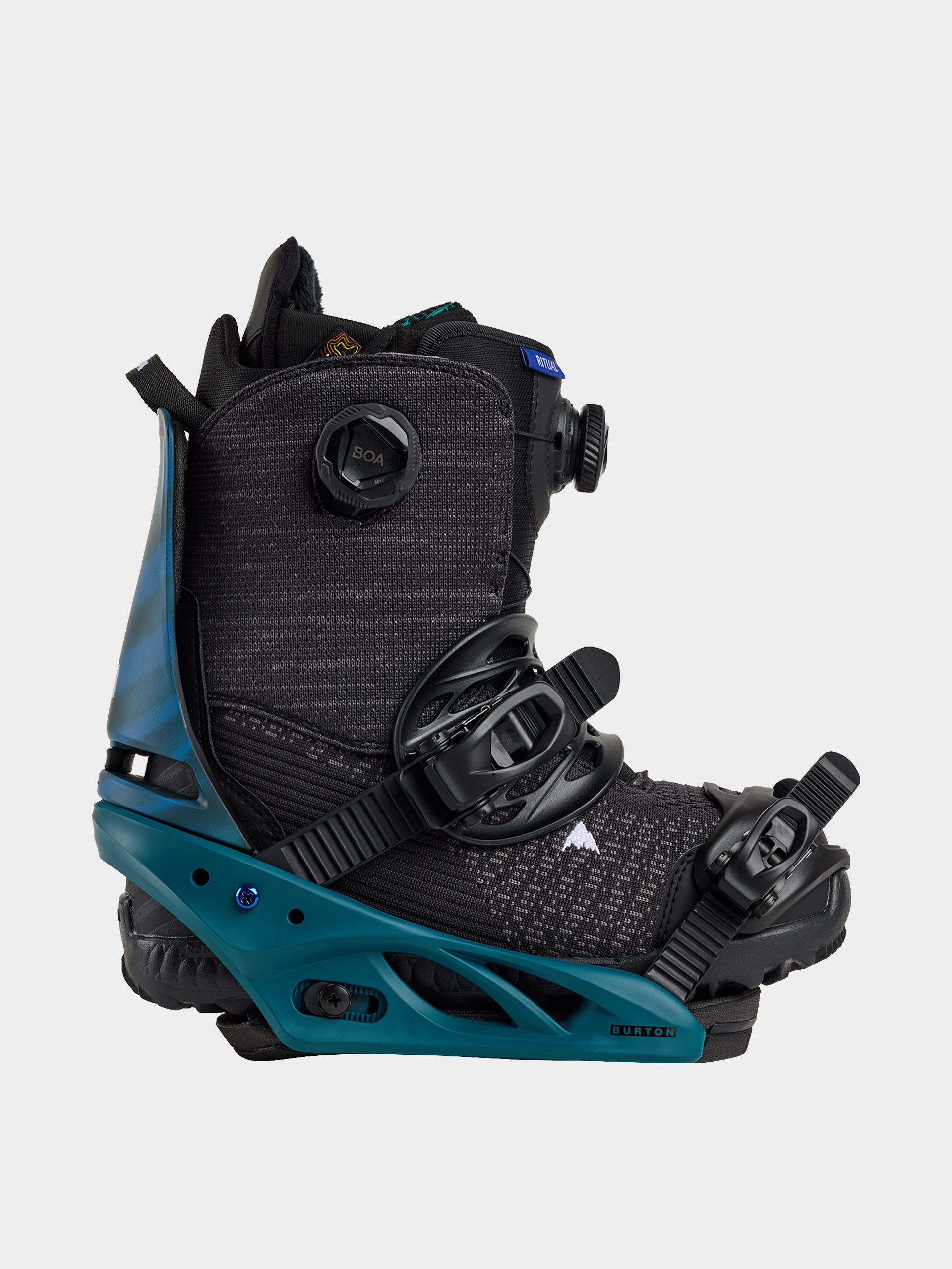 Womens Burton Snowboard bindings Lexa Reflex (evergreen shatter)
