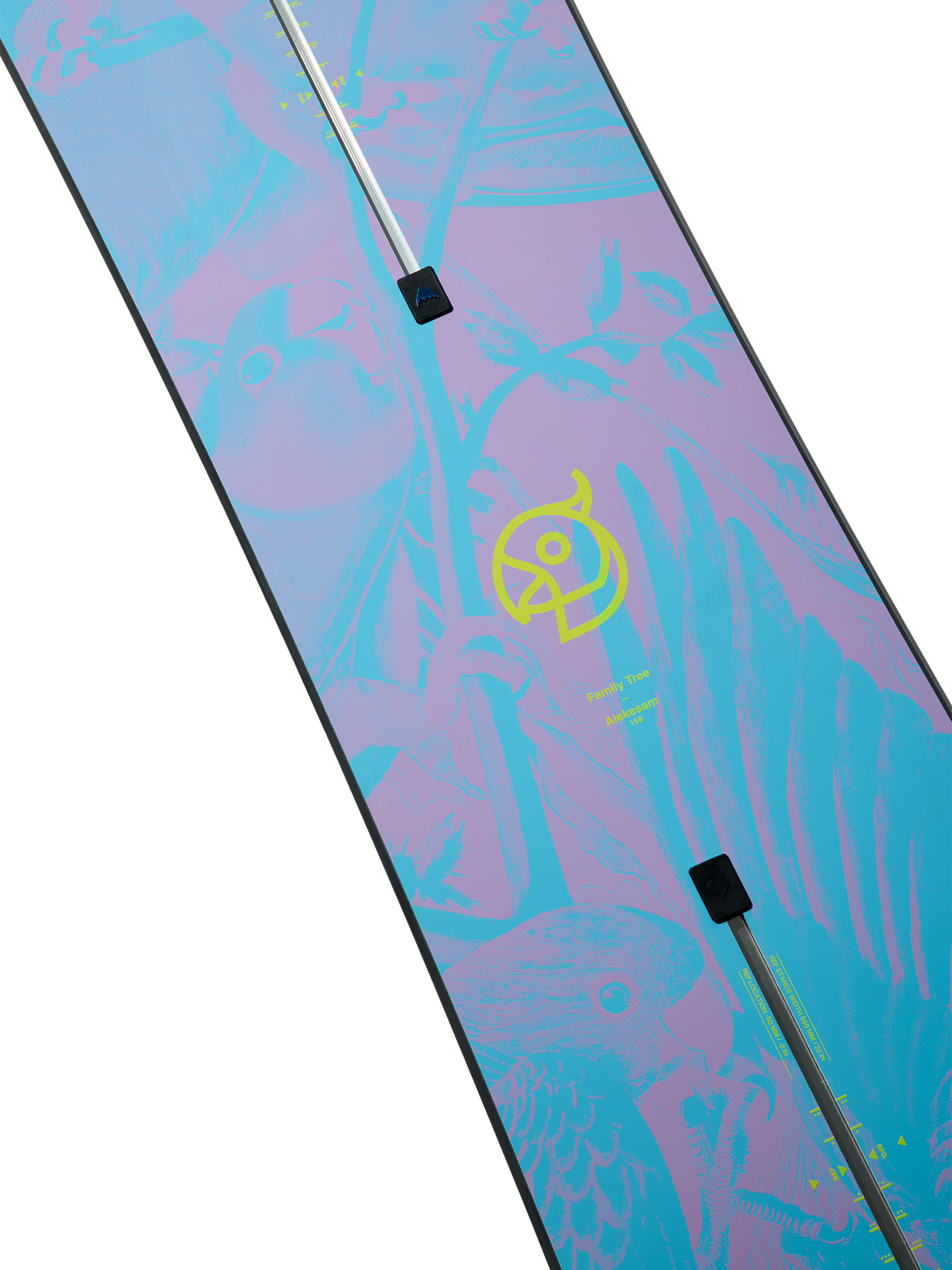 Burton Snowboard Family Tree Alekesam - violet, multicolor