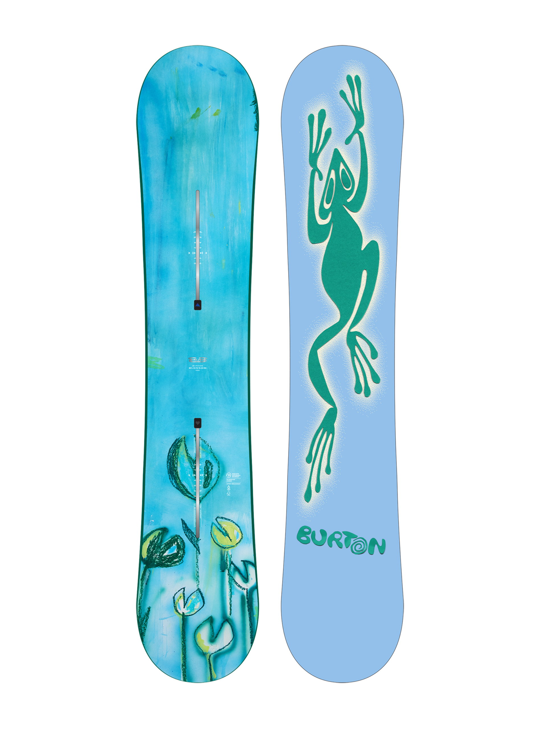 Burton Flight Attendant Split Snowboard - white, black