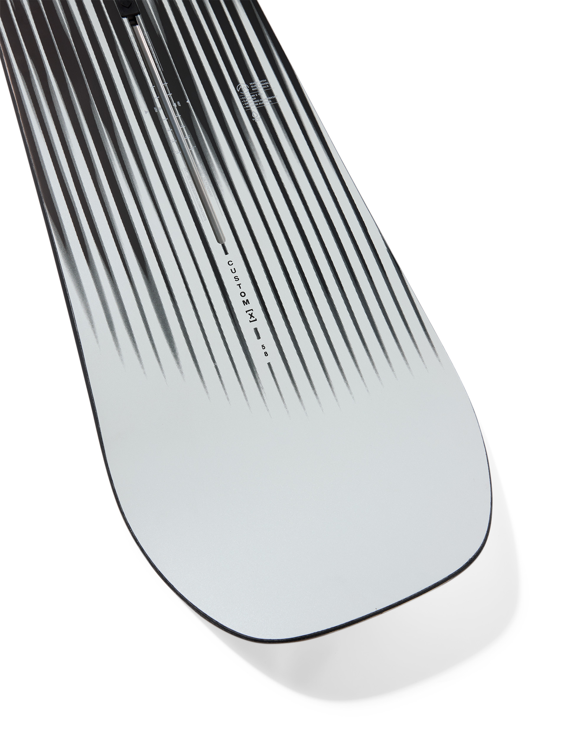 Burton Snowboard Custom X - white, black