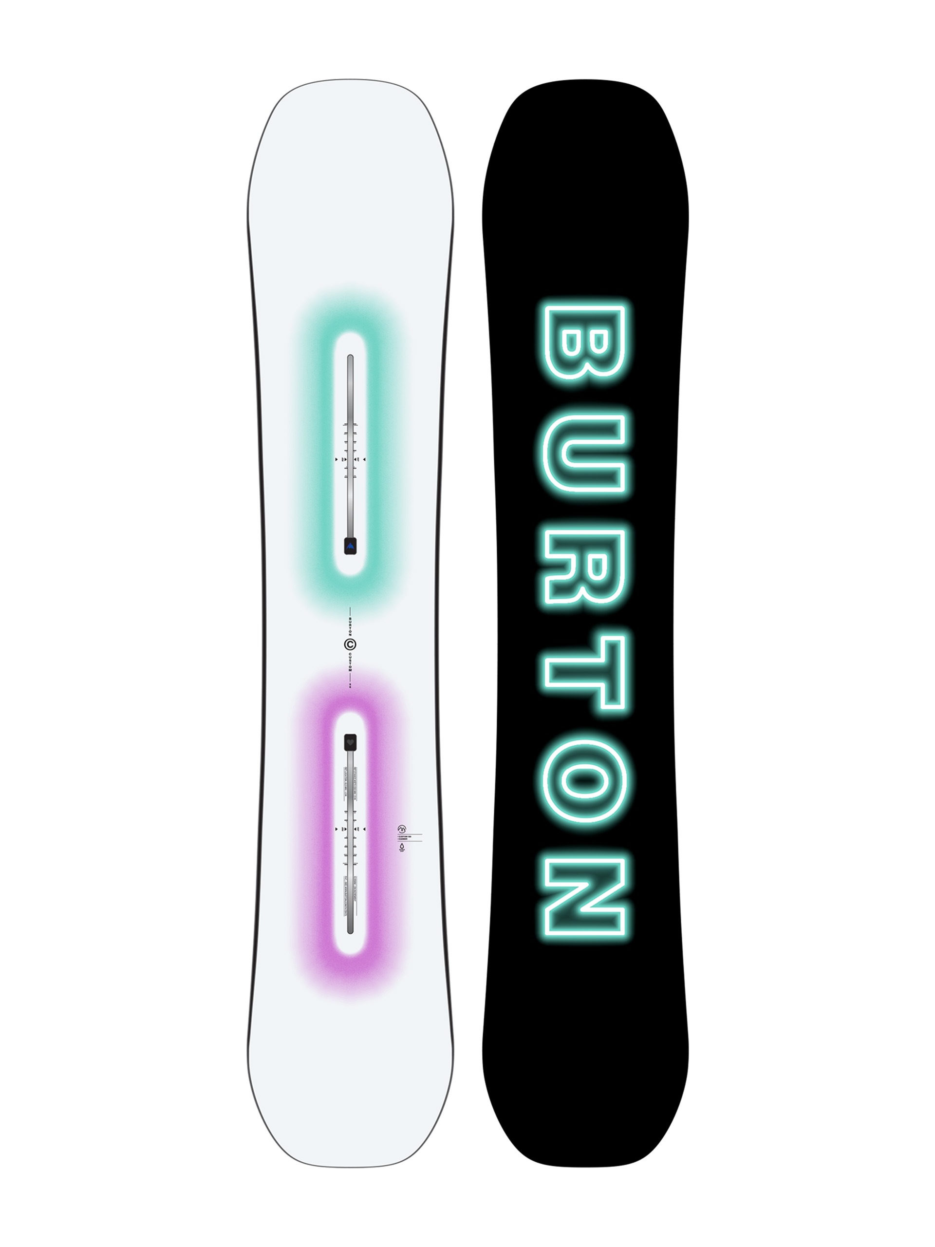 Burton Snowboard Custom Smalls - black