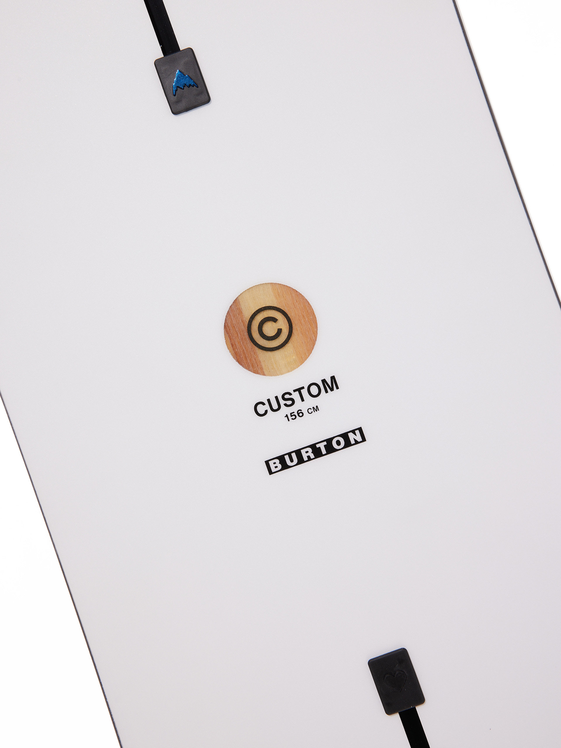 Mens Burton Snowboard Custom (white)