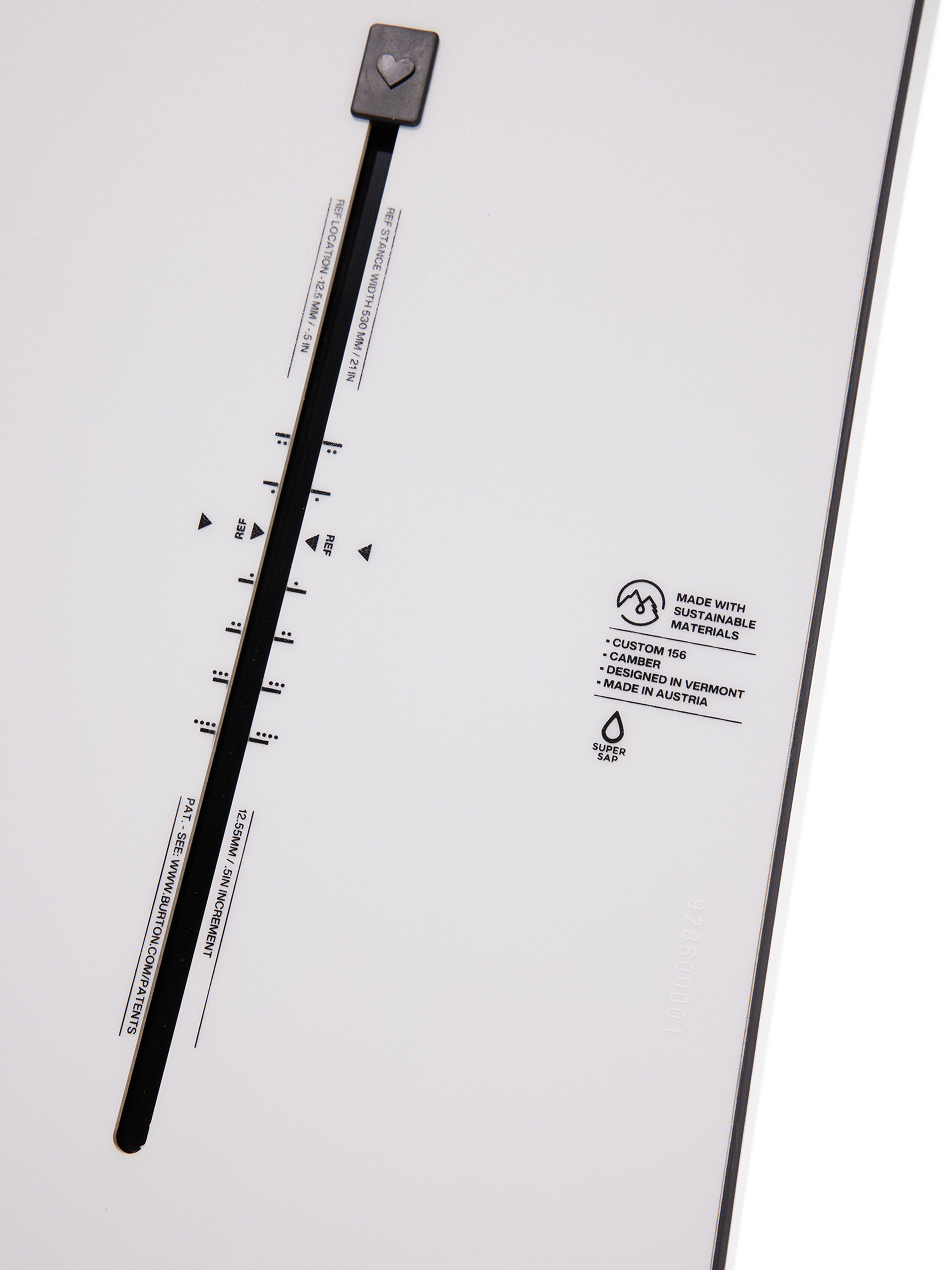 Mens Burton Snowboard Custom (white)