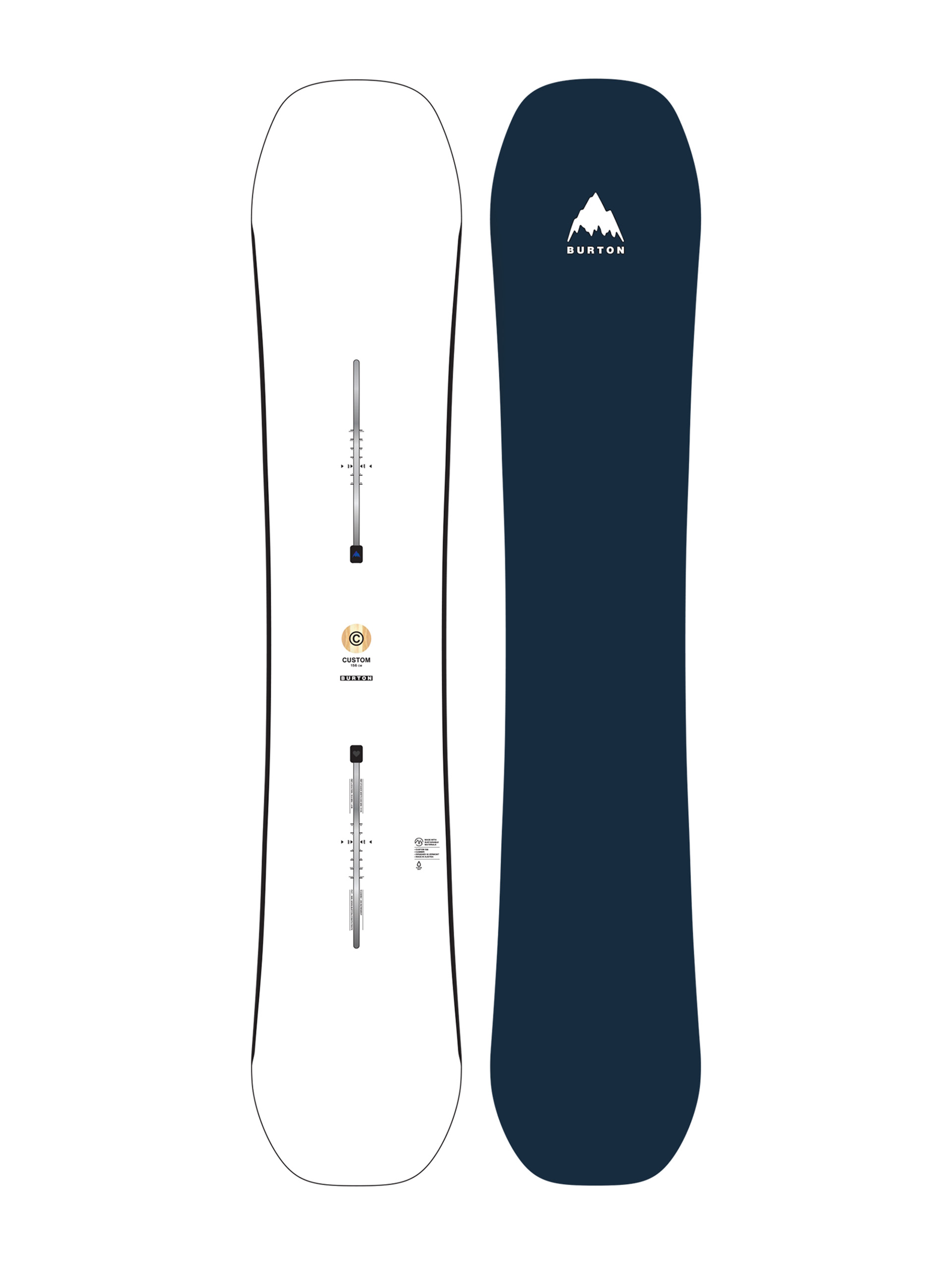 Burton Snowboard Custom (white)