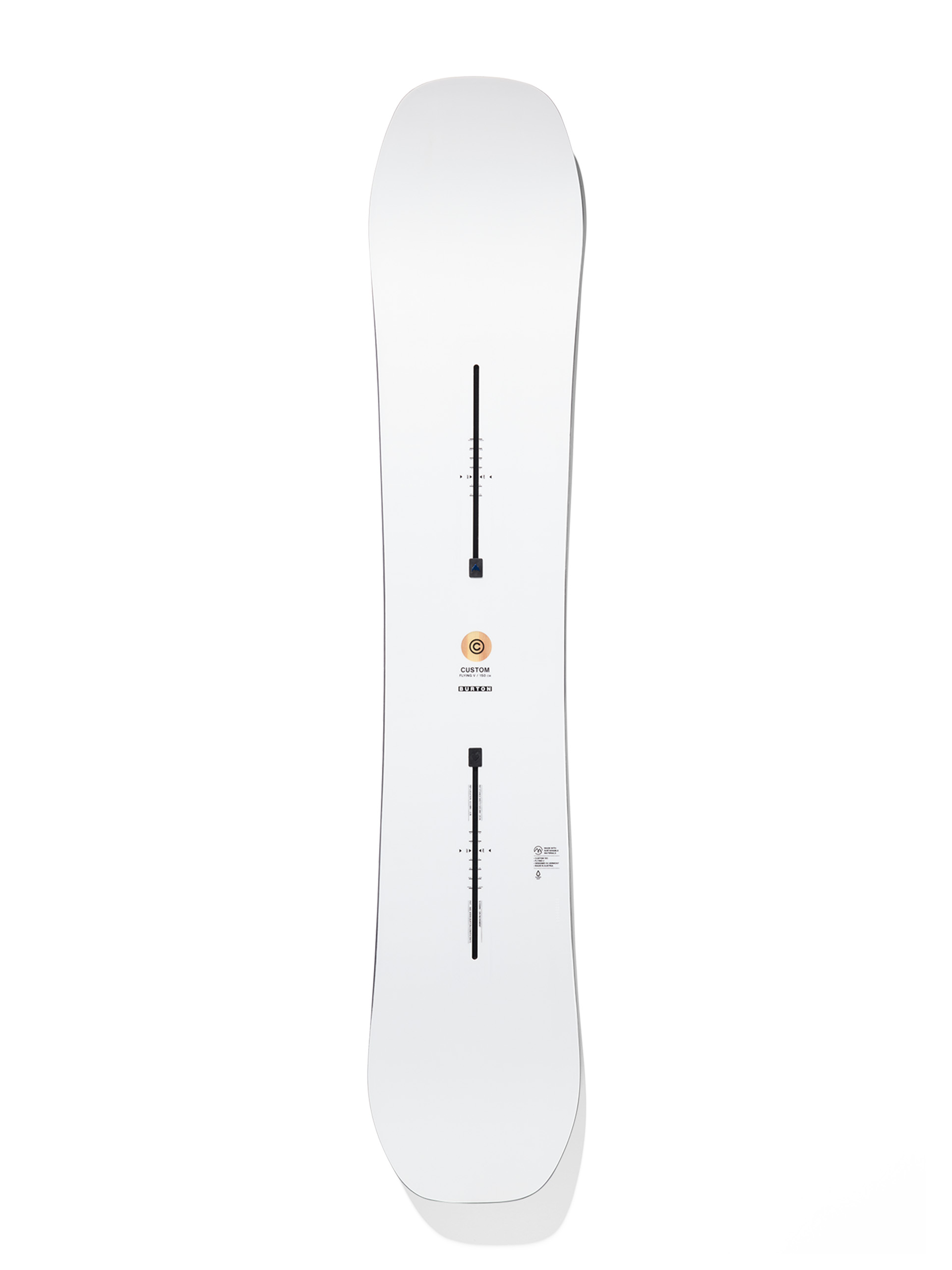 Burton Snowboard Custom Flying V - white (white)