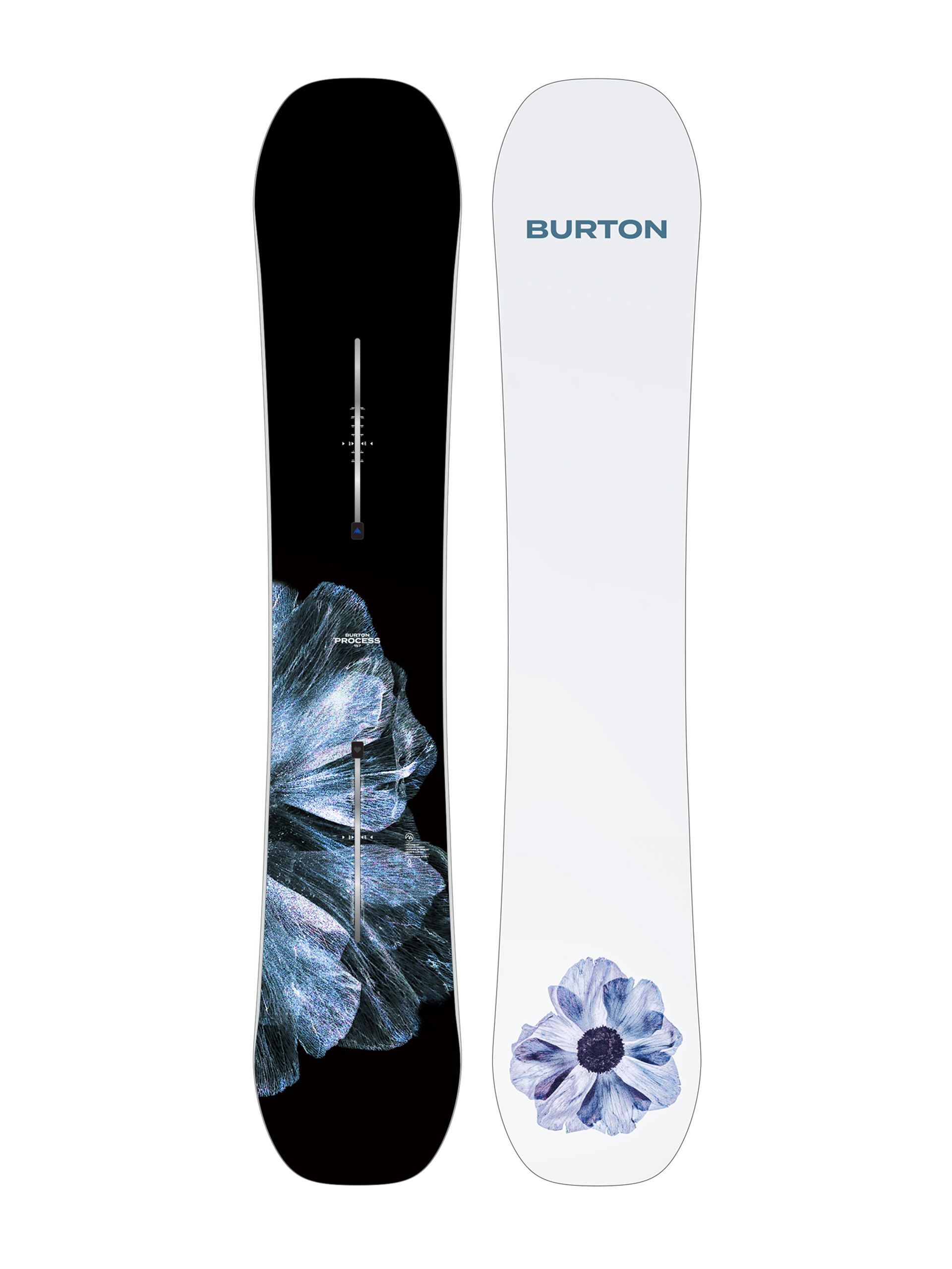 Burton Snowboard Process Flying V - Schwarz, Violett
