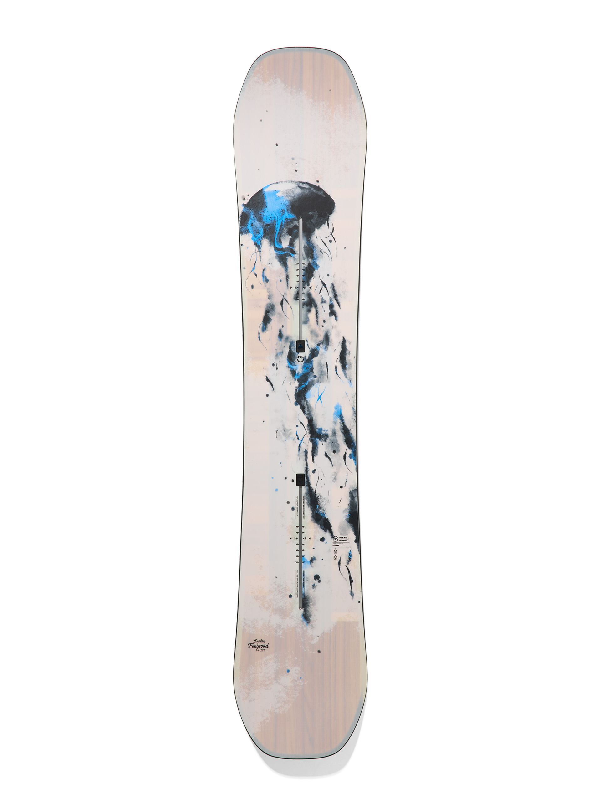 Burton Snowboard Feelgood Wmn - white, black, multicolor (jellyfish)