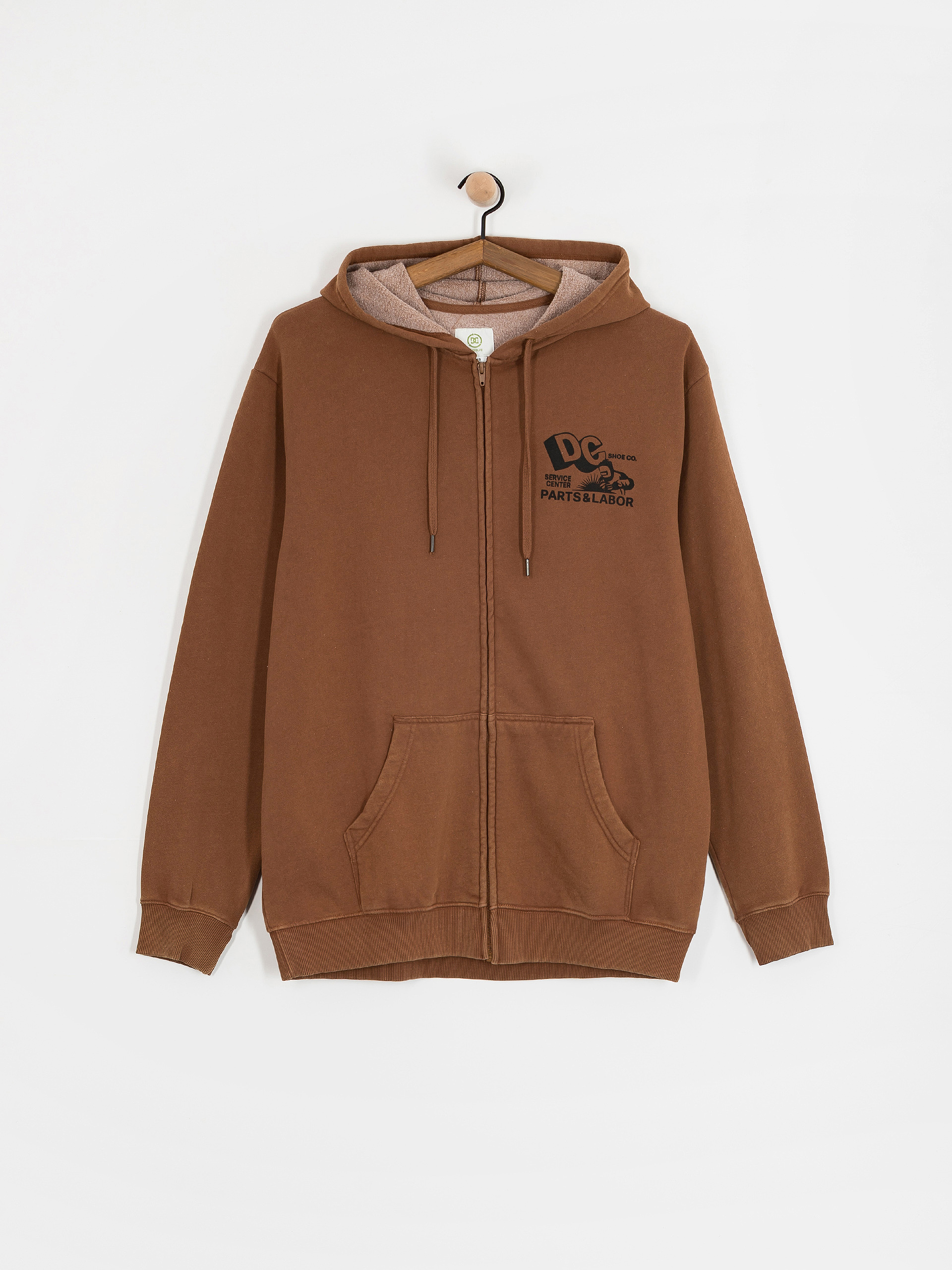 DC Parts Dep ZHD Hoodie - brown (toffee)