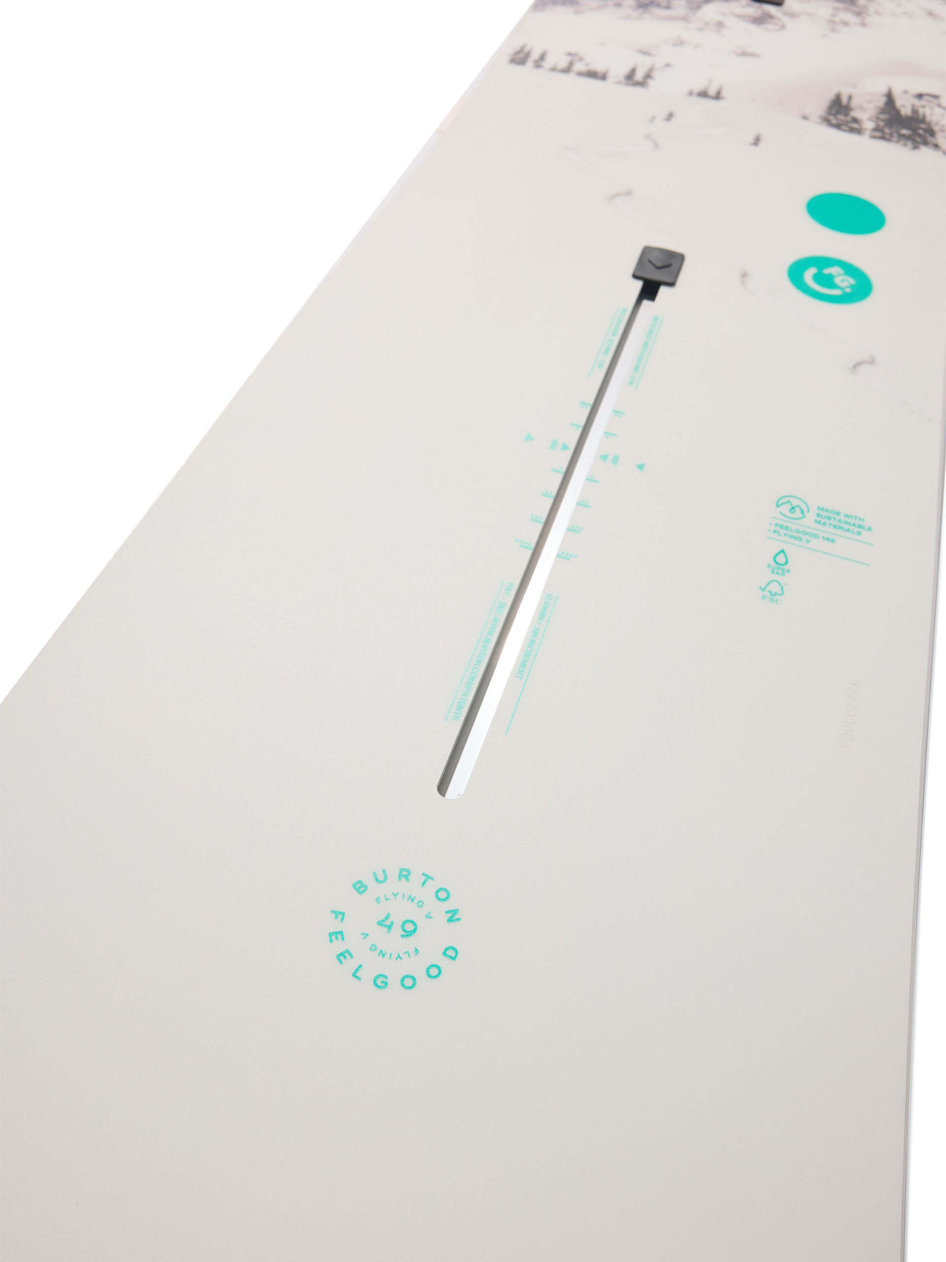Damen Burton Feelgood Flying V Snowboard (first tracks)