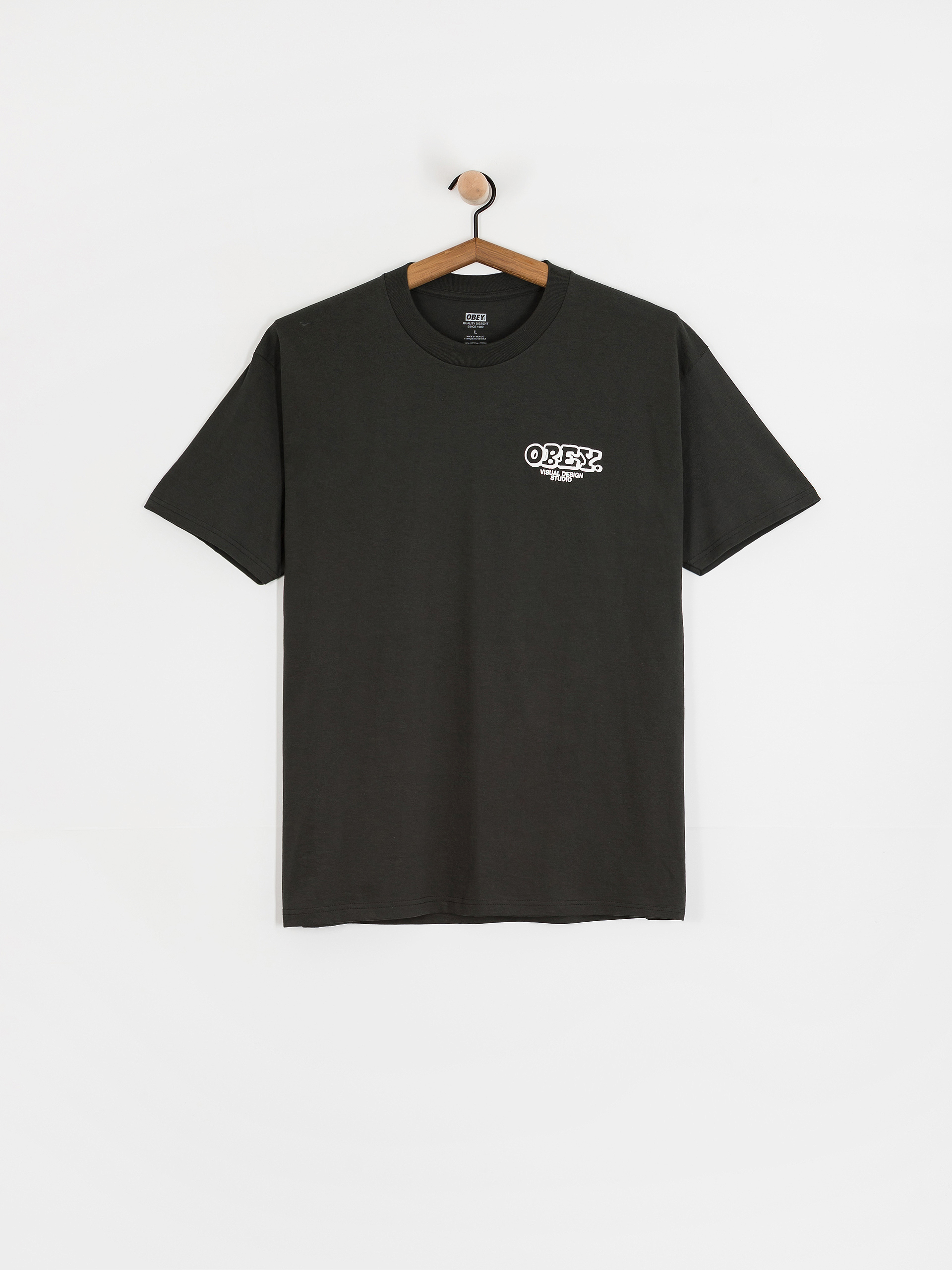 OBEY Obey Knowledge & Growth T-Shirt (vintage black)