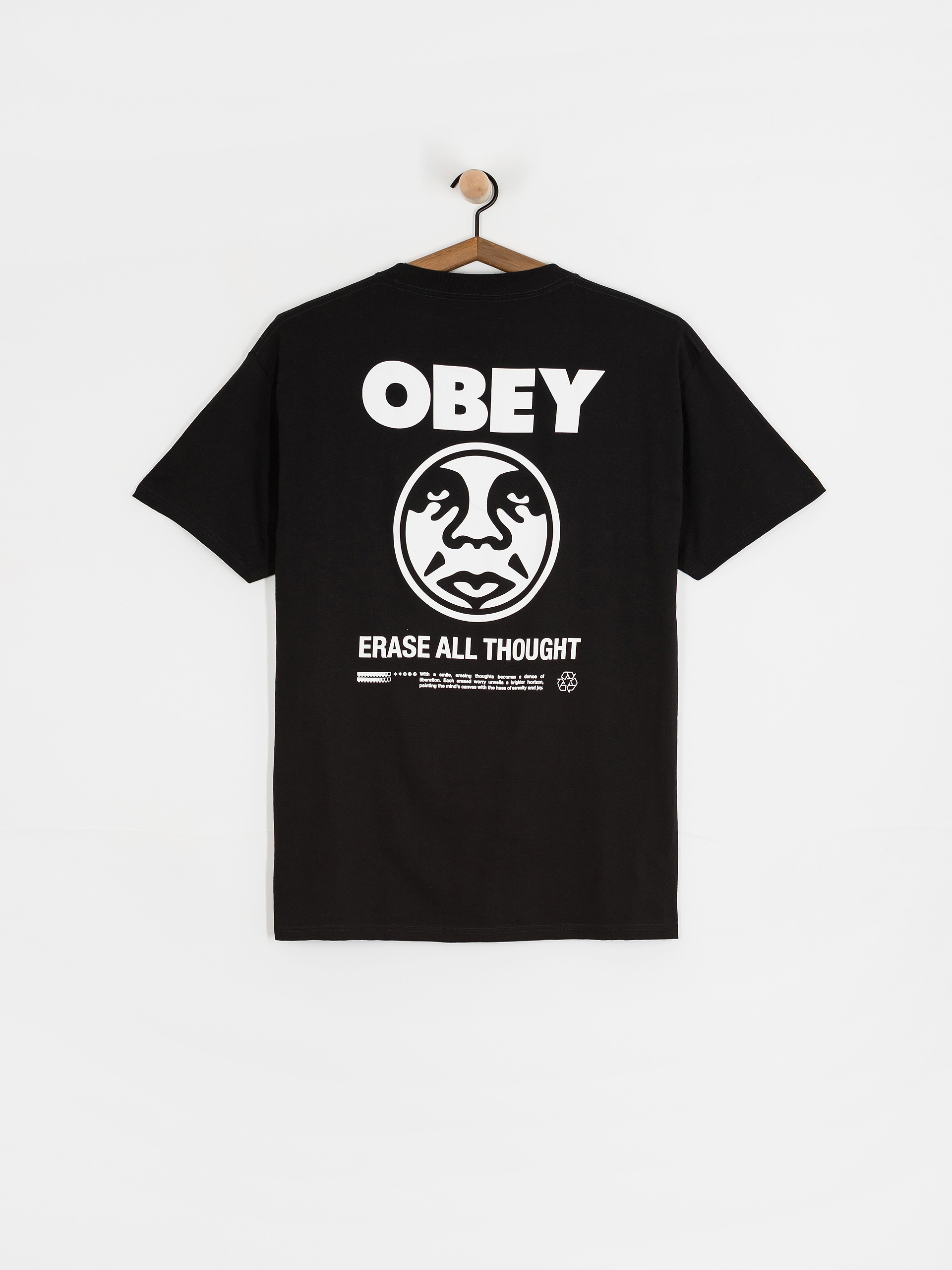 OBEY Obey Erase All Thought T-Shirt (black)