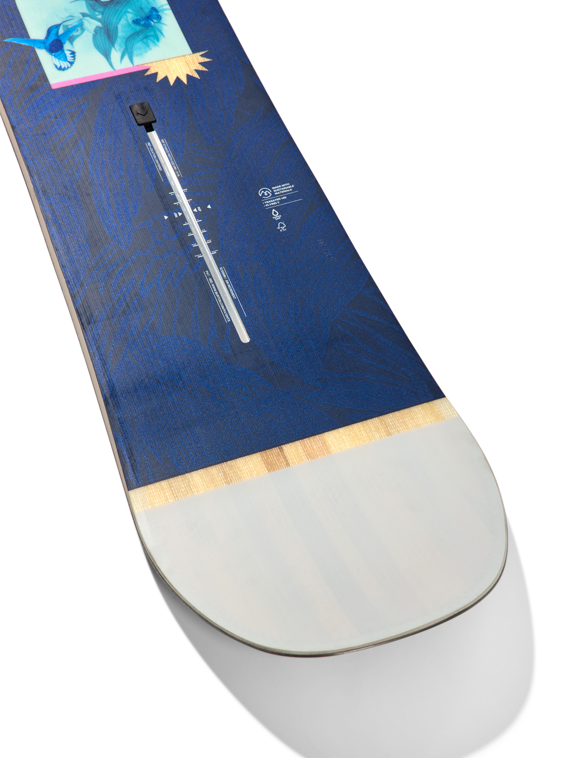 Womens Burton Yeasayer Flying V Snowboard 