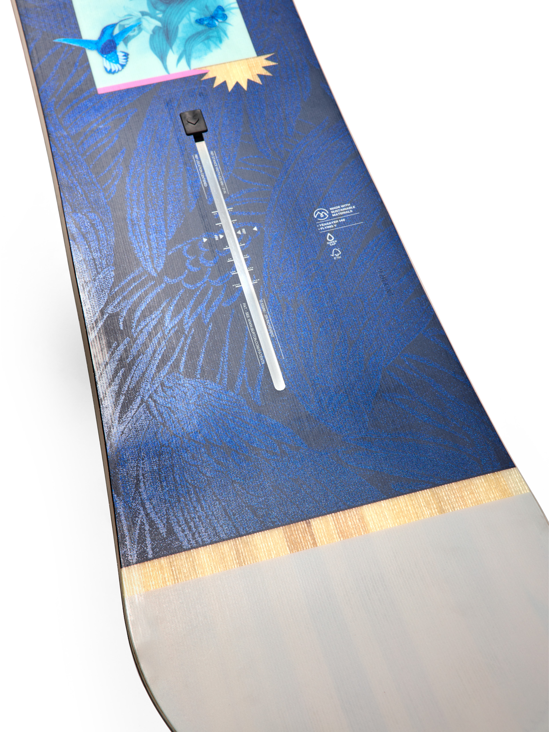 Womens Burton Yeasayer Flying V Snowboard 