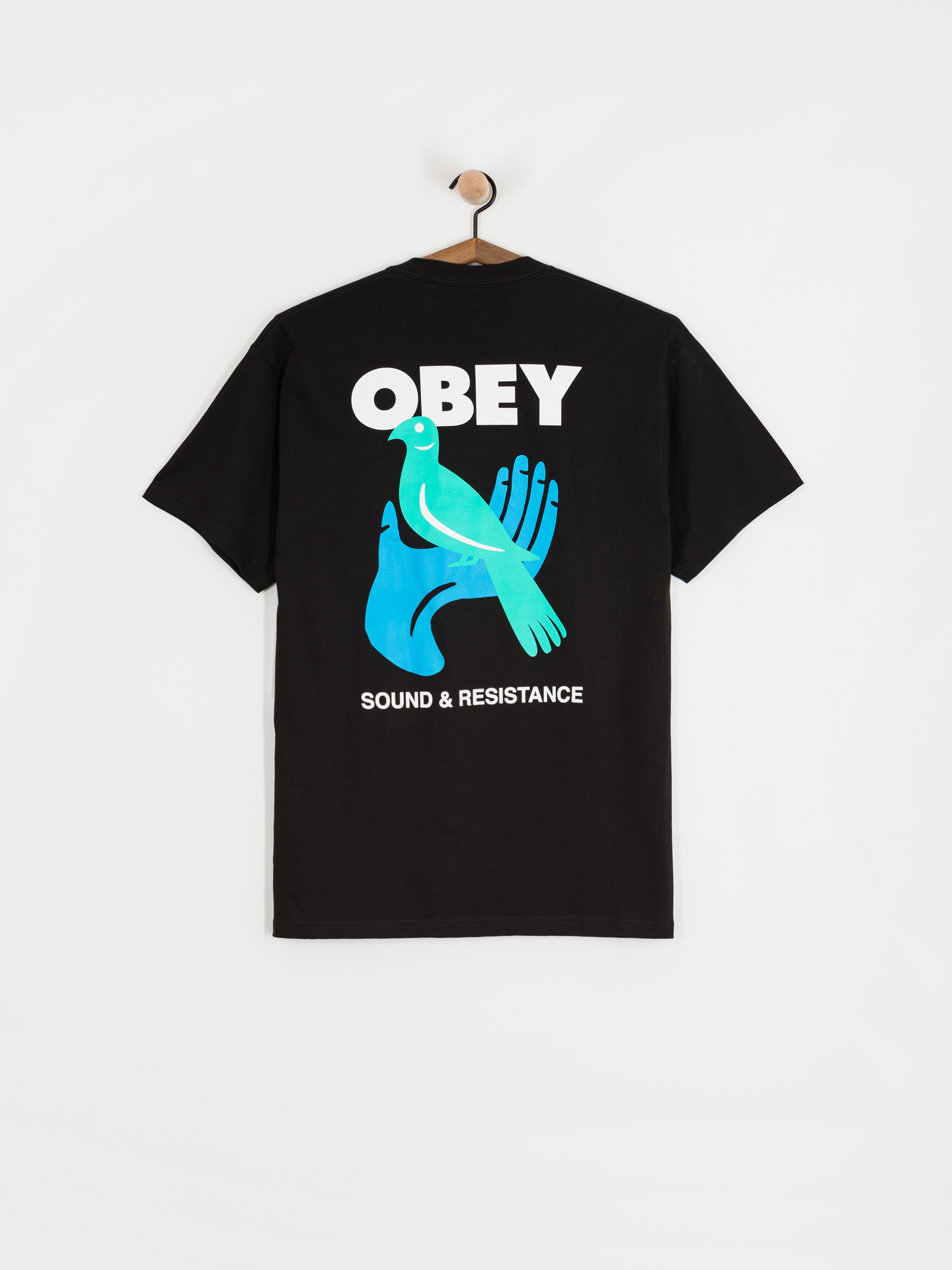 OBEY Obey Sound & Resistance Bird T-Shirt (black)