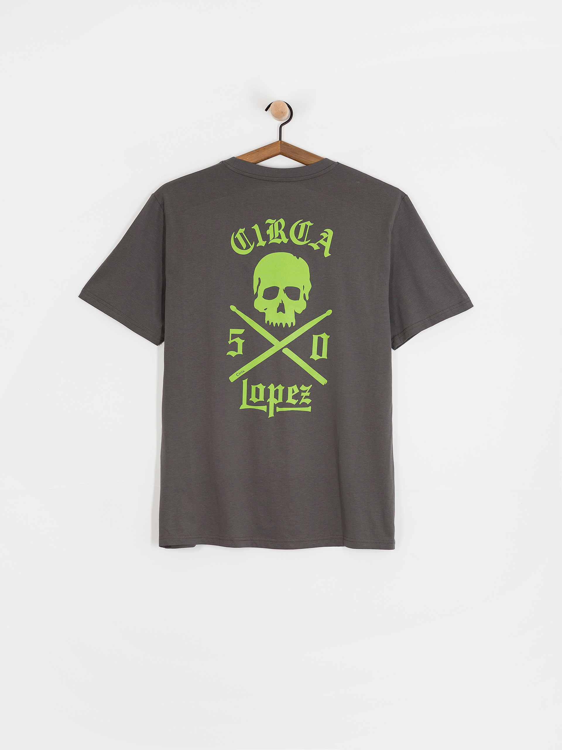 Circa Lopez 50 T-Shirt (anthracite/green)