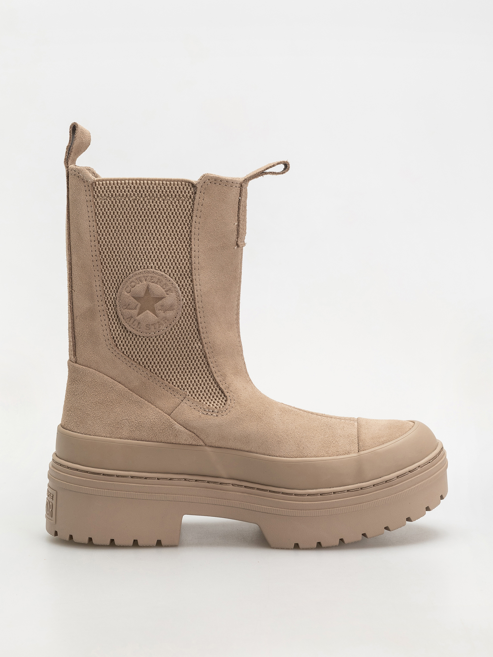 Converse Chuck Taylor All Star Lugged Heel Chelsea Wmn Schuhe (sand/chocolate)