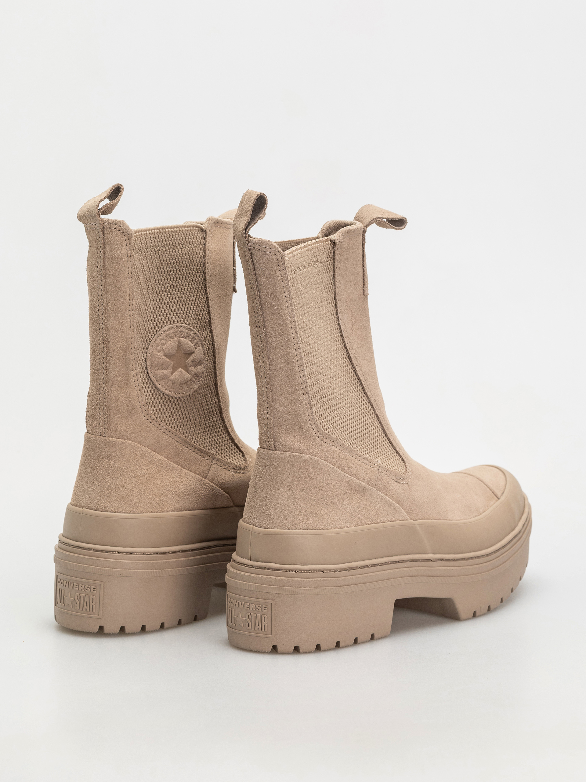 Converse Chuck Taylor All Star Lugged Heel Chelsea Wmn Shoes (sand/chocolate)