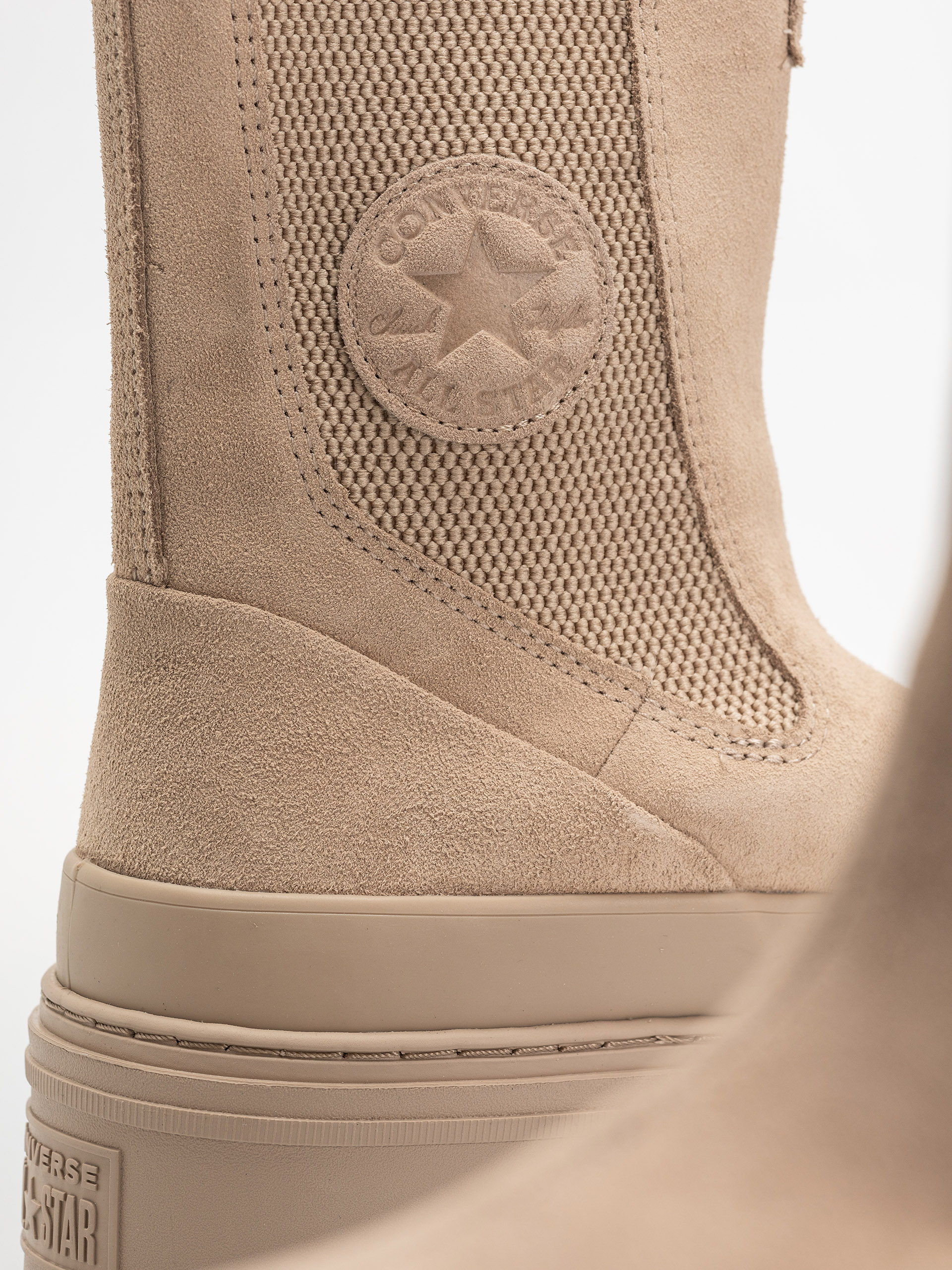 Converse Chuck Taylor All Star Lugged Heel Chelsea Wmn Schuhe (sand/chocolate)