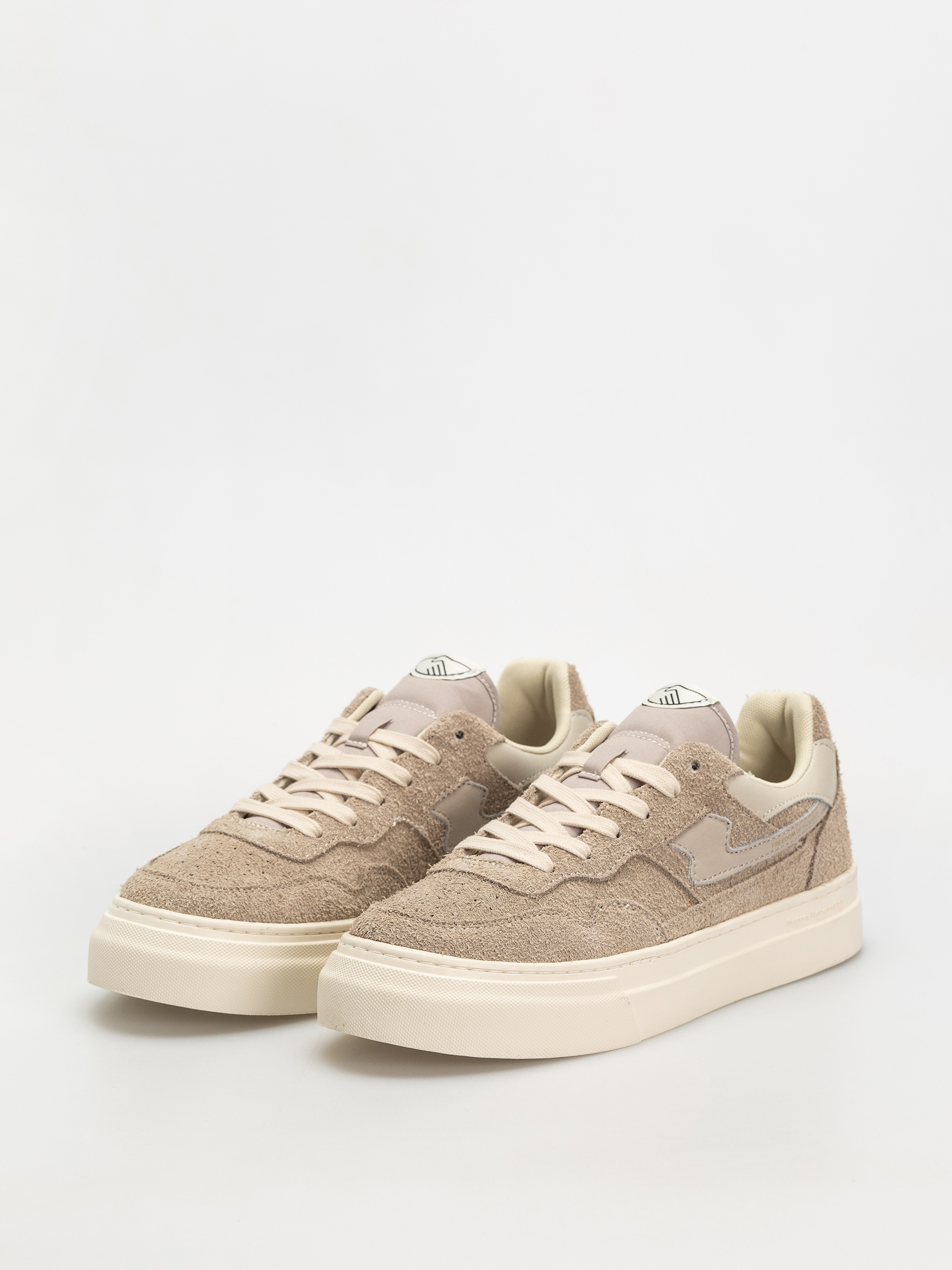 Stepney Workers Club Pearl S-Strike Schuhe (raw suede taupe)