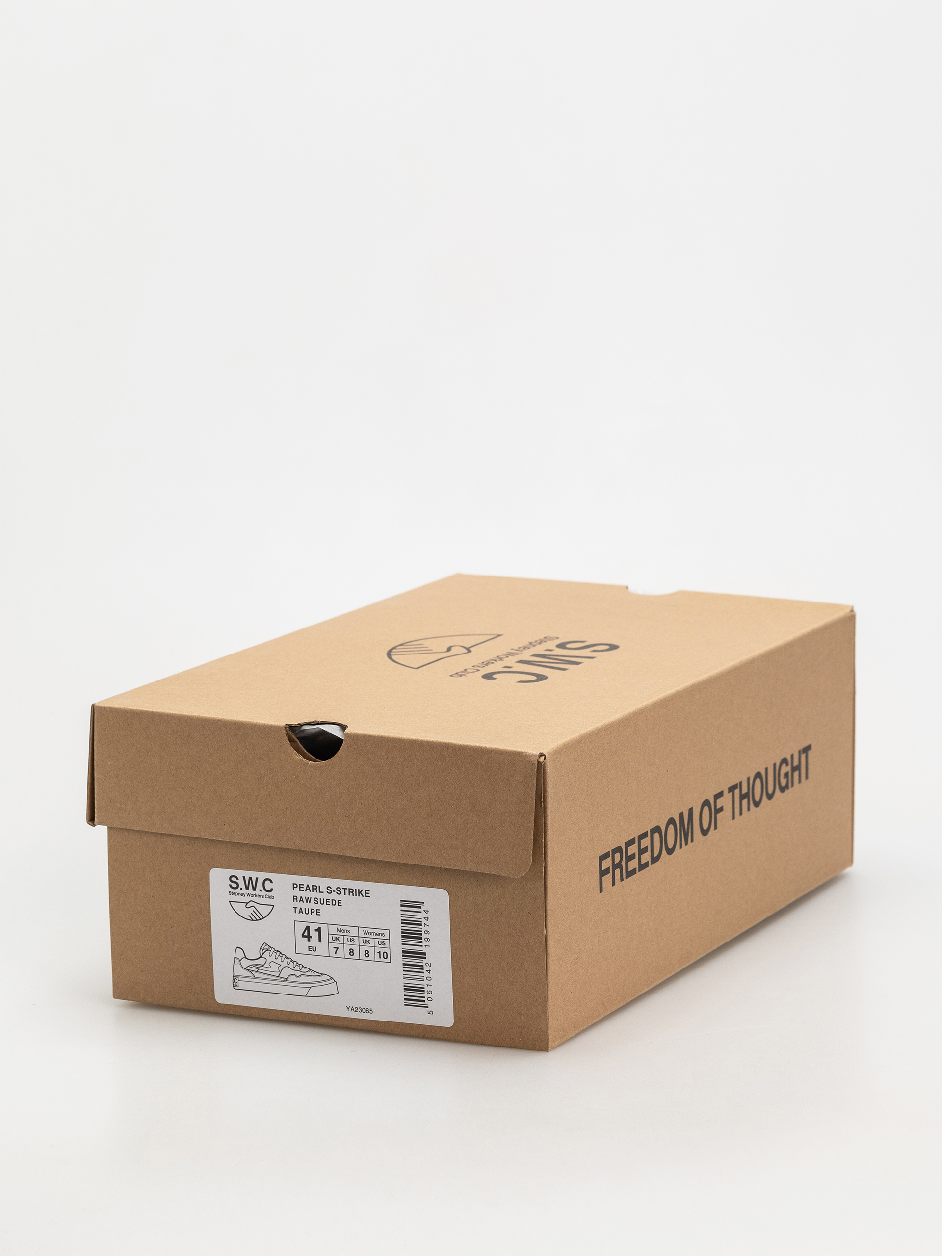 Stepney Workers Club Pearl S-Strike Schuhe (raw suede taupe)