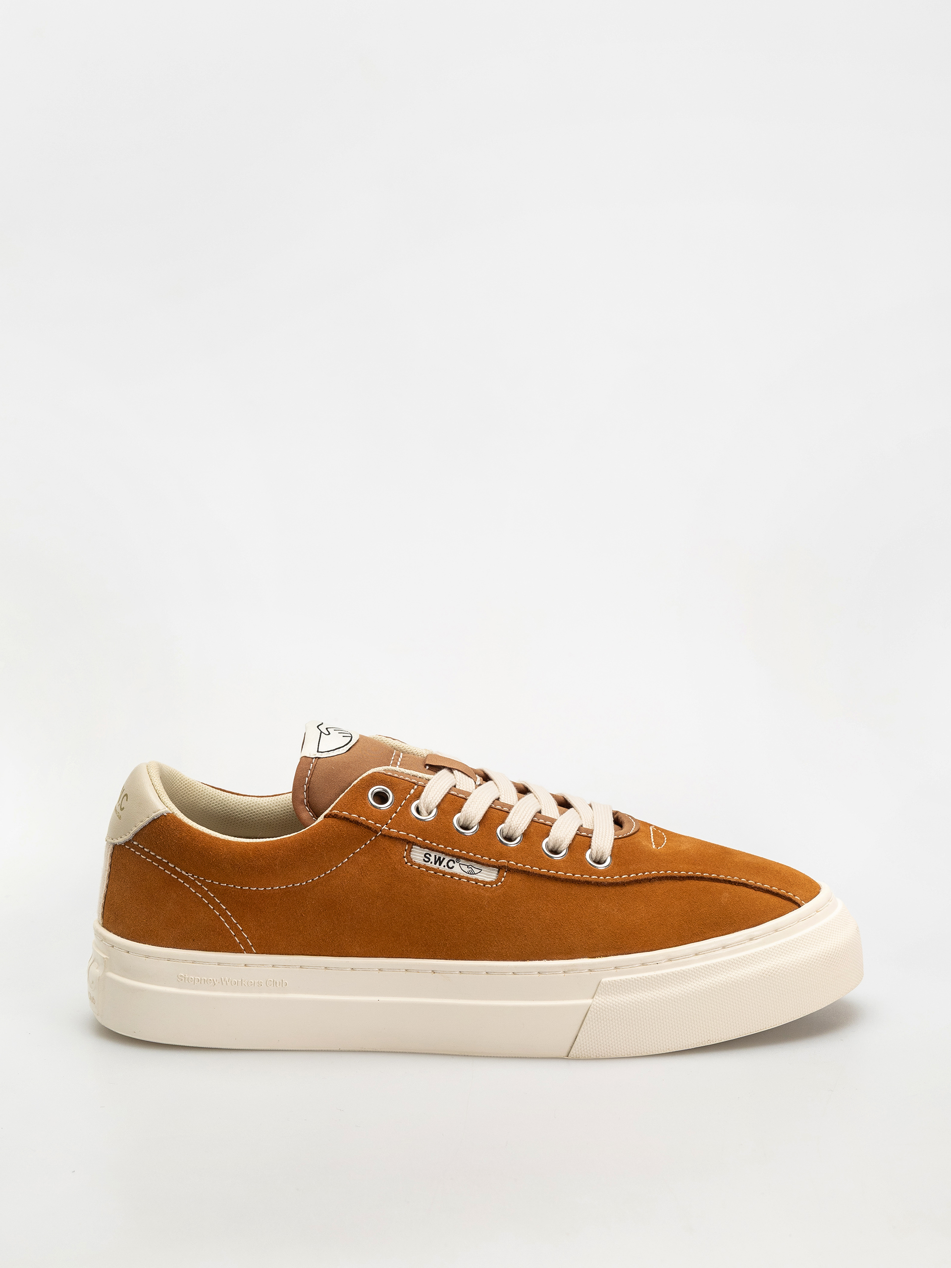 Stepney Workers Club Pearl S-Strike Shoes - white, black (suede