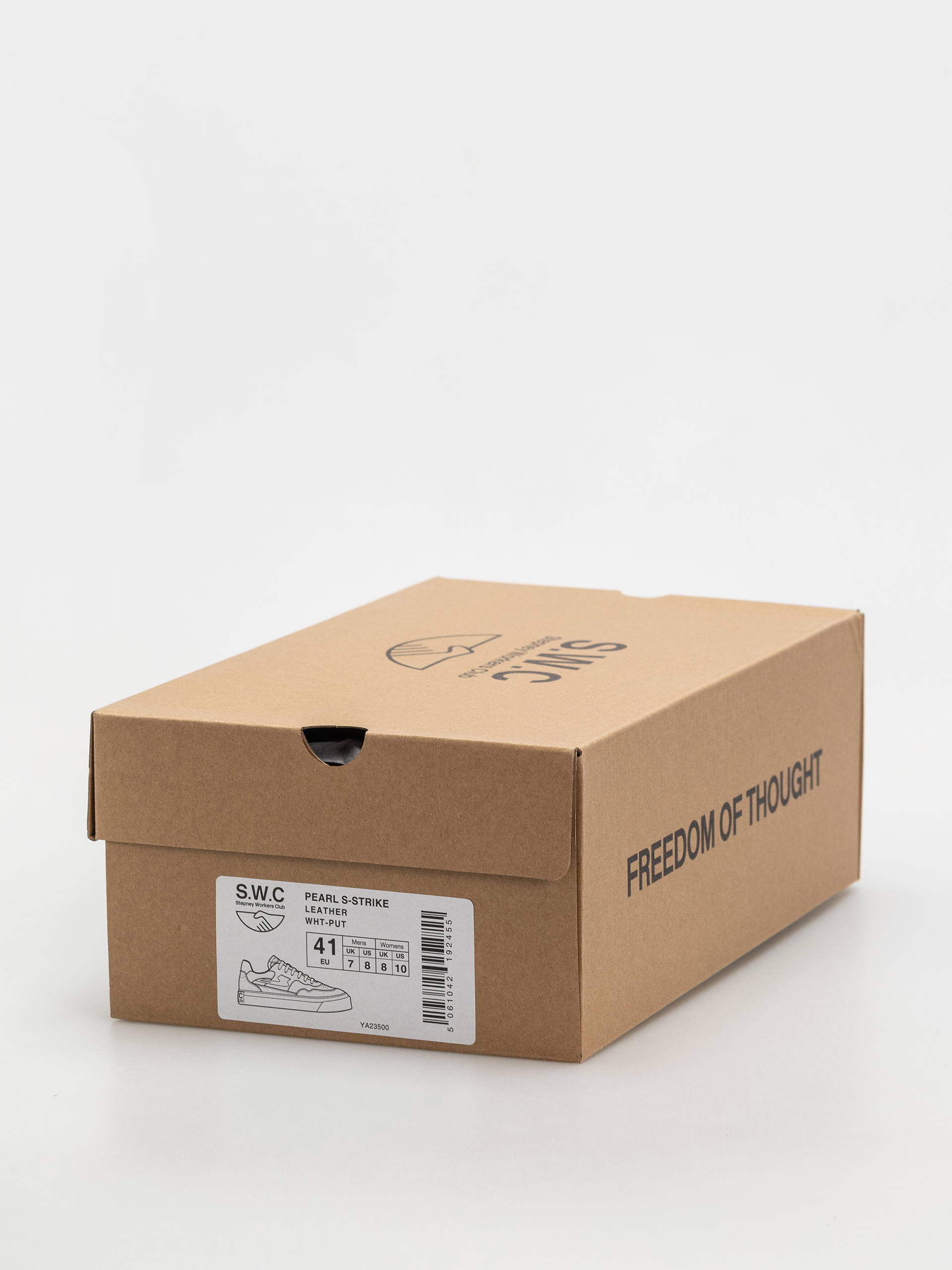 Stepney Workers Club Pearl S-Strike Shoes (leather white putty)