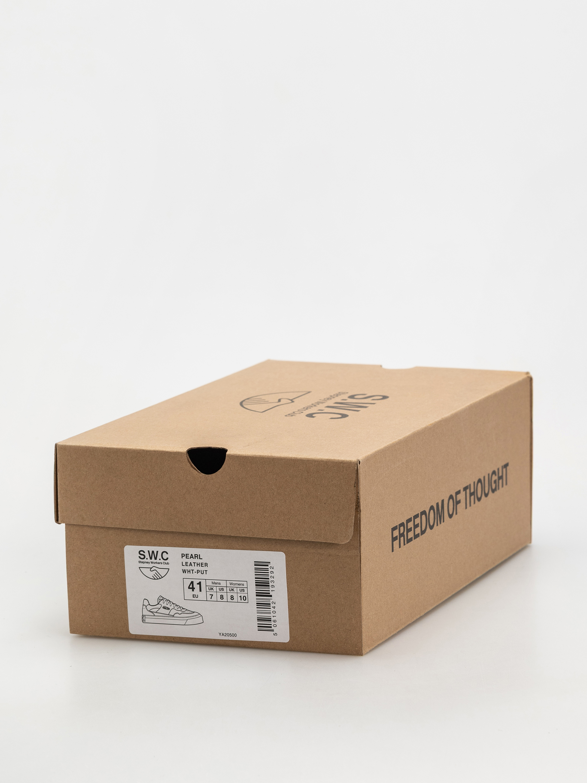 Stepney Workers Club Pearl Shoes (leather white putty)